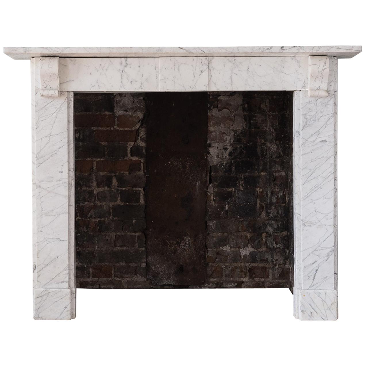 19th Century ‘Old English’ Marble Fireplace
