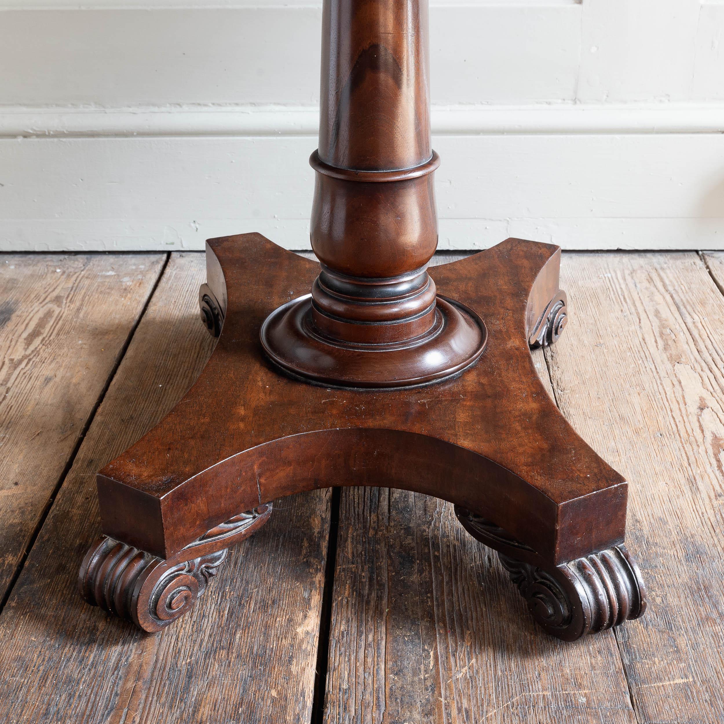Nineteenth Century Sabicu Library Table For Sale 4