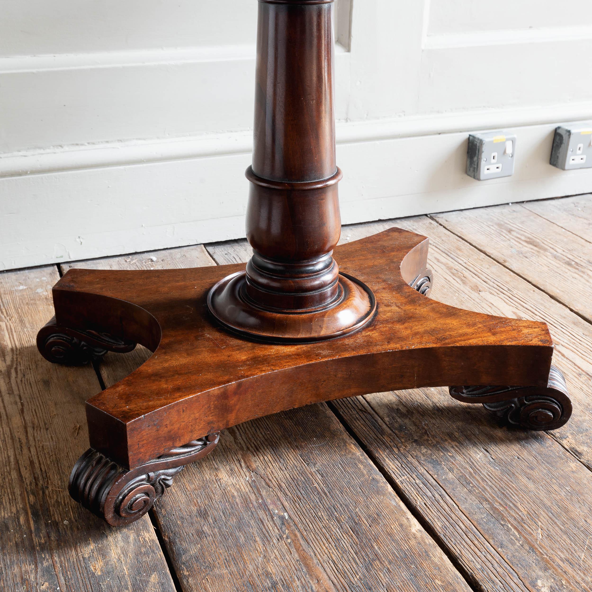Nineteenth Century Sabicu Library Table For Sale 6