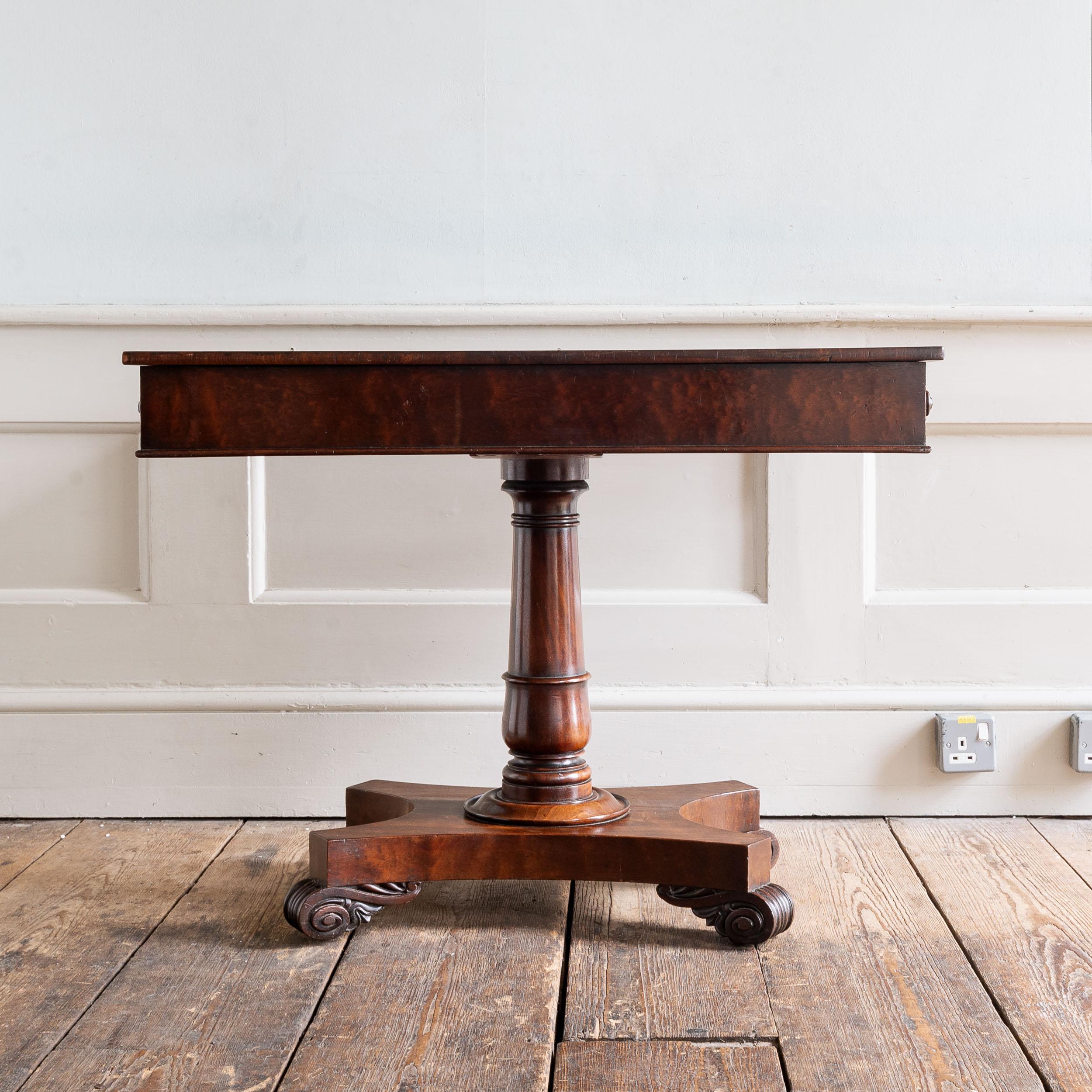 Nineteenth Century Sabicu Library Table For Sale 14