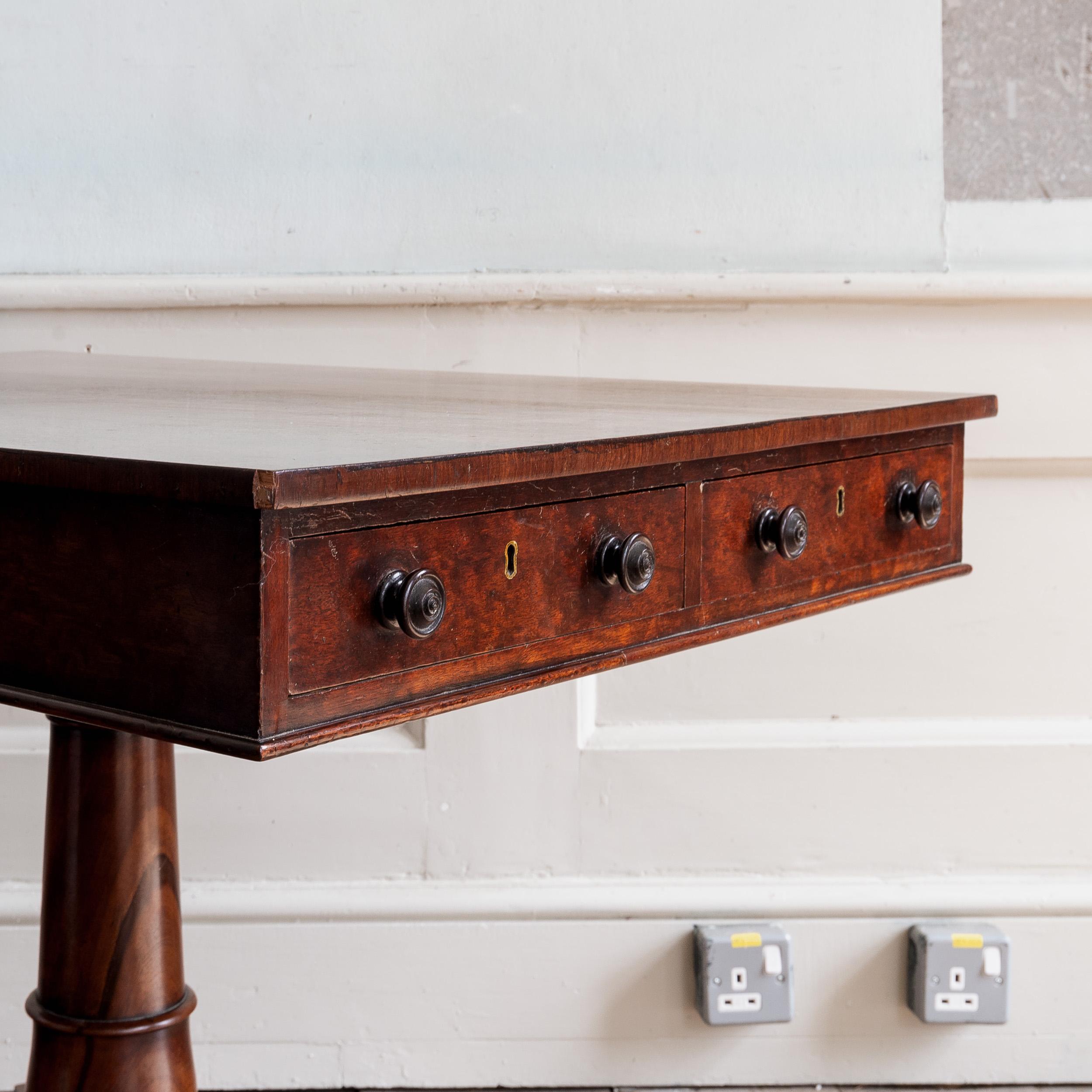 Nineteenth Century Sabicu Library Table For Sale 1