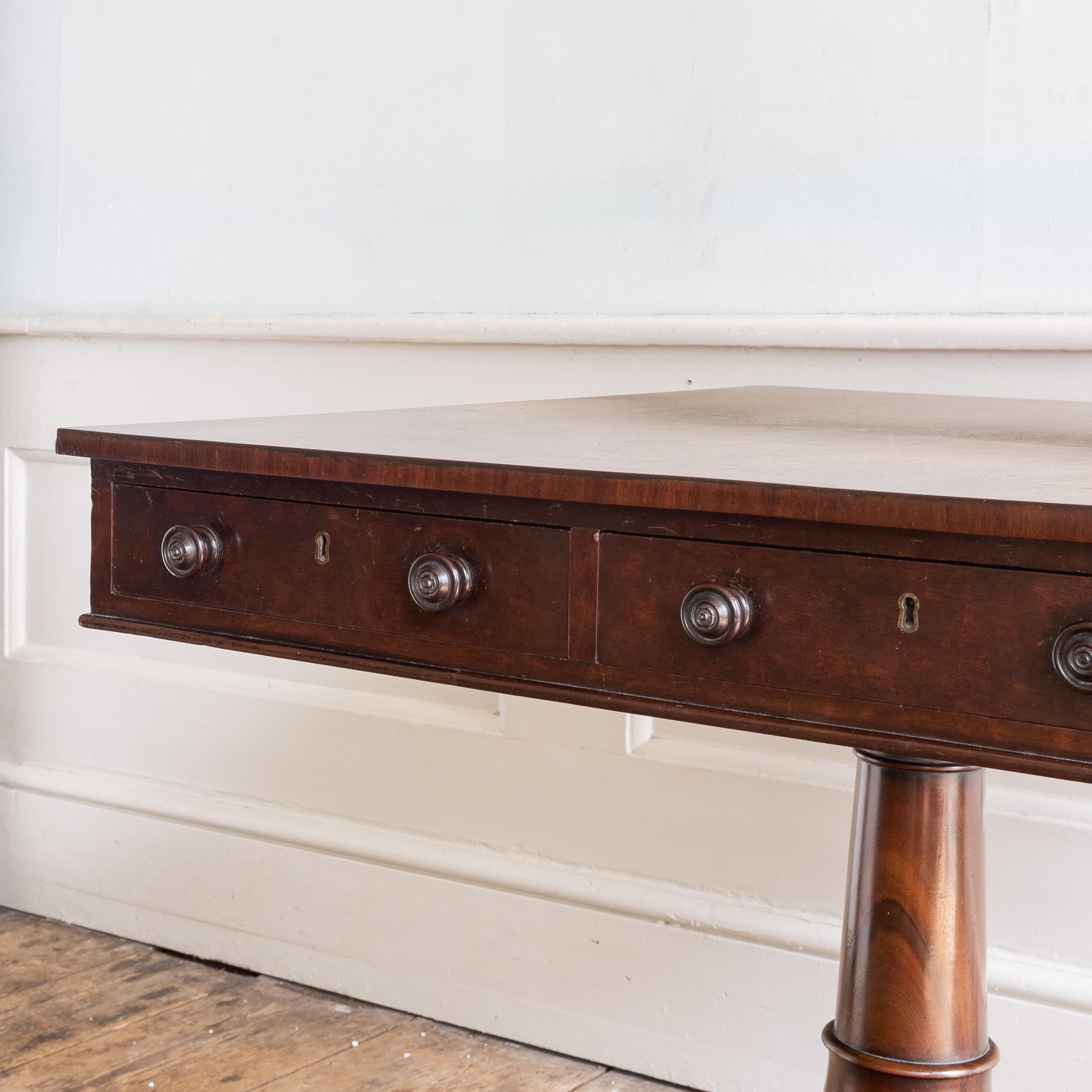 Nineteenth Century Sabicu Library Table For Sale 2