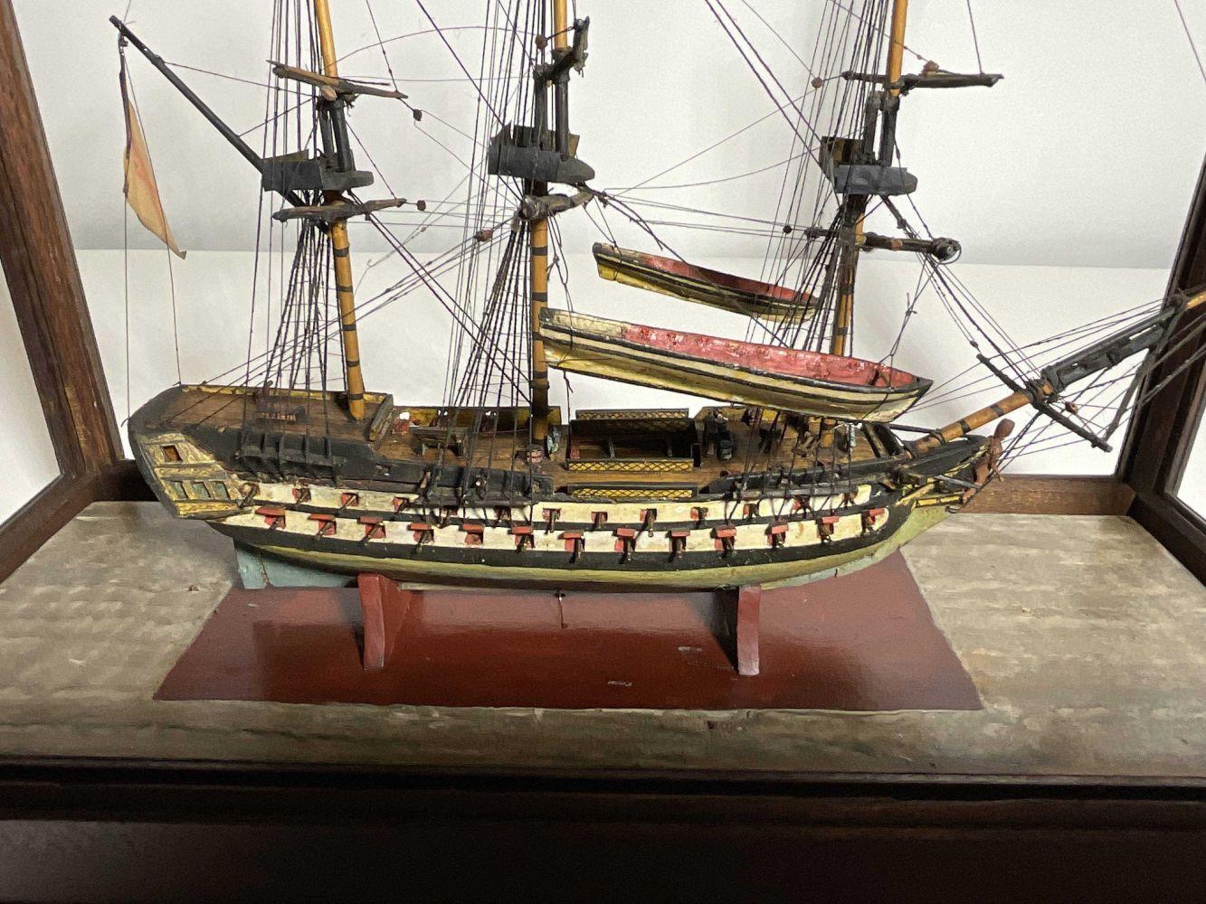 Modèle de bateau du XIXe siècle en vente 12