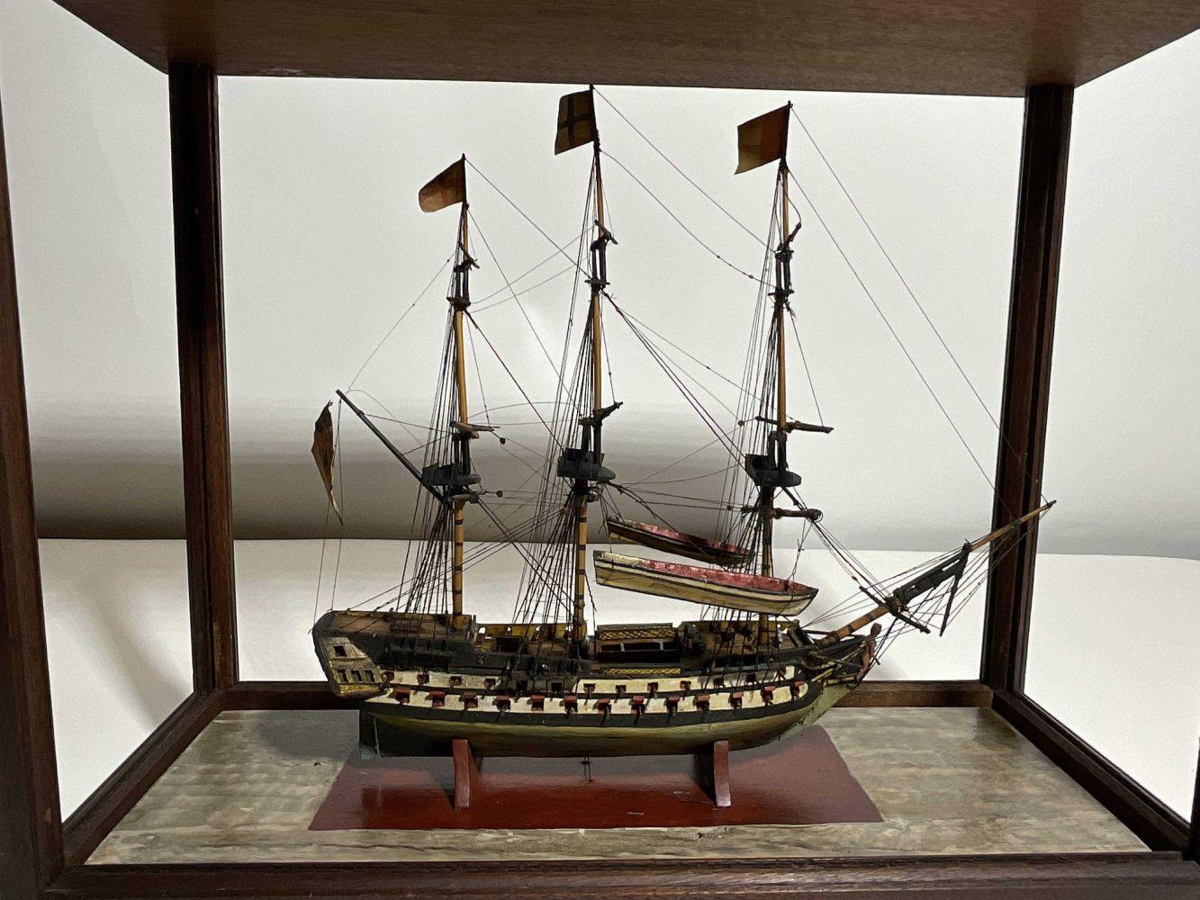 Modèle de bateau du XIXe siècle en vente 13