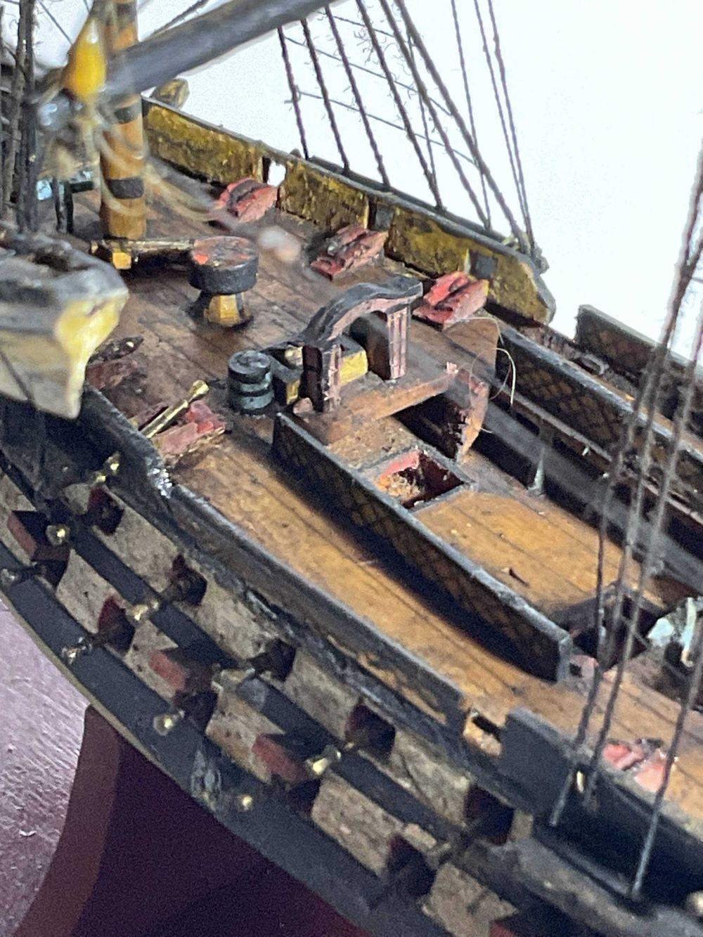 Modèle de bateau du XIXe siècle en vente 3
