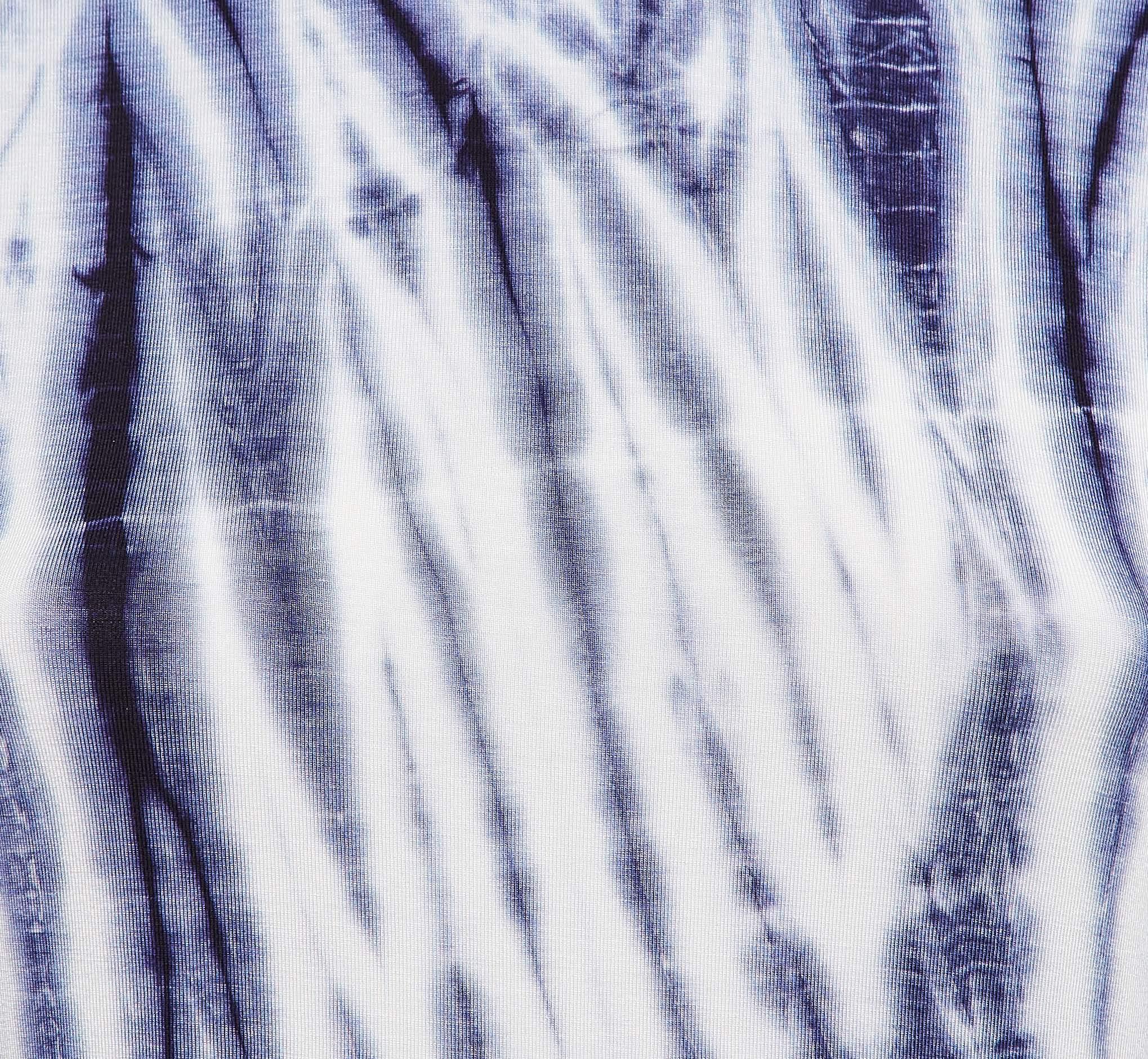 Bleu Ninety Percent Blue Tie-Dye Print Tencel M en vente
