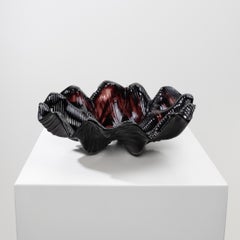 Ninfee, Large Centerpiece Bowl by Toni Zuccheri, Venini Murano, Italy