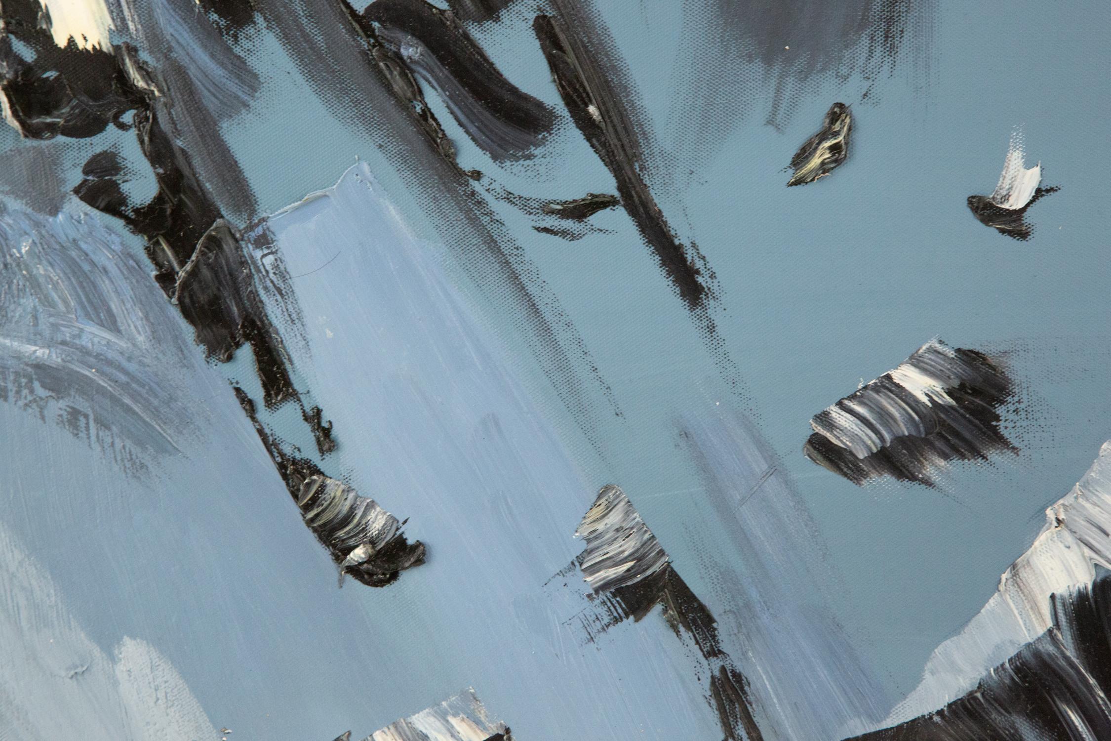 Ning Guoqiang Contemporary Original Oil Painting 