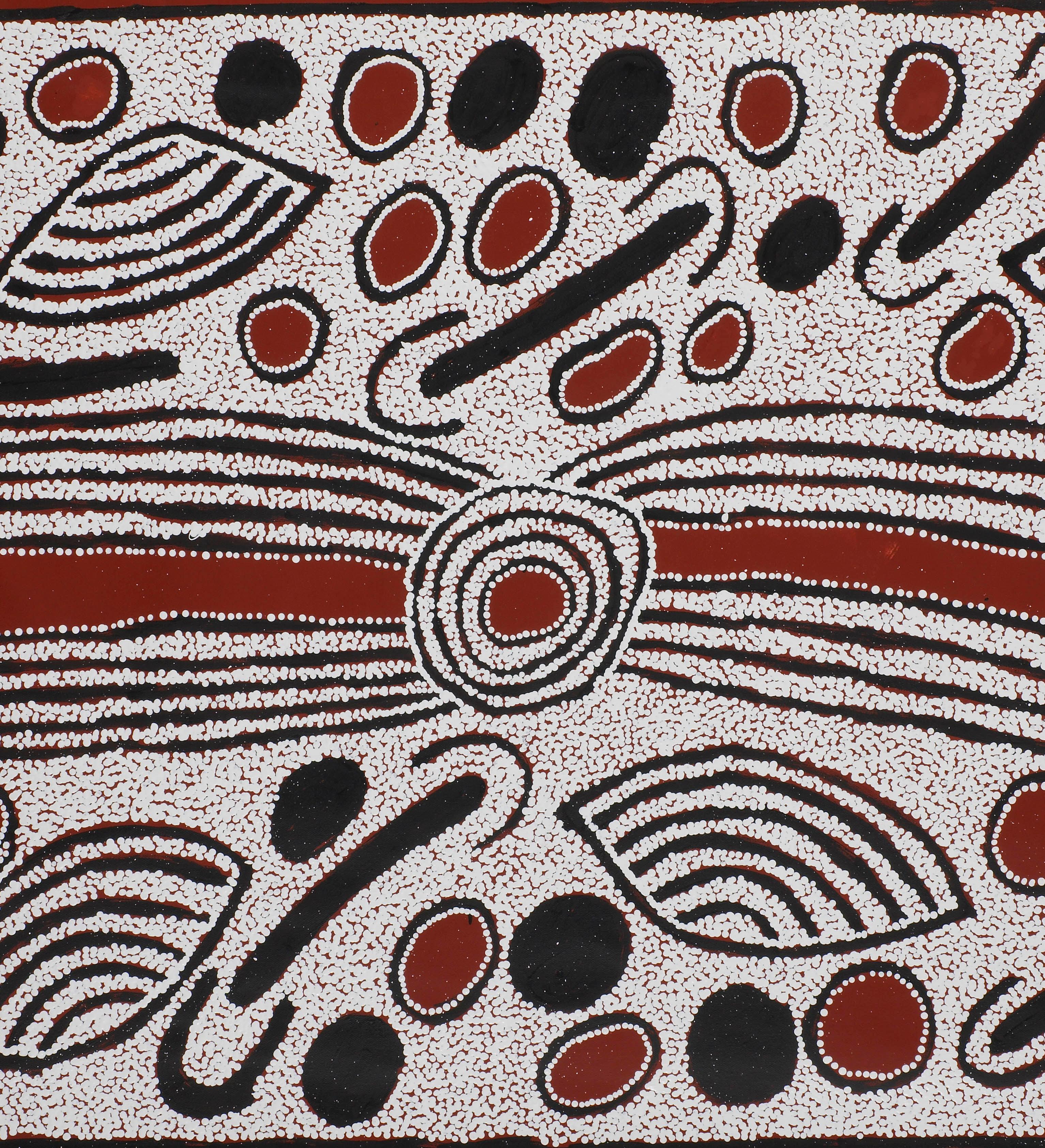 Aboriginal Painting by Ningura Napurrula For Sale 3