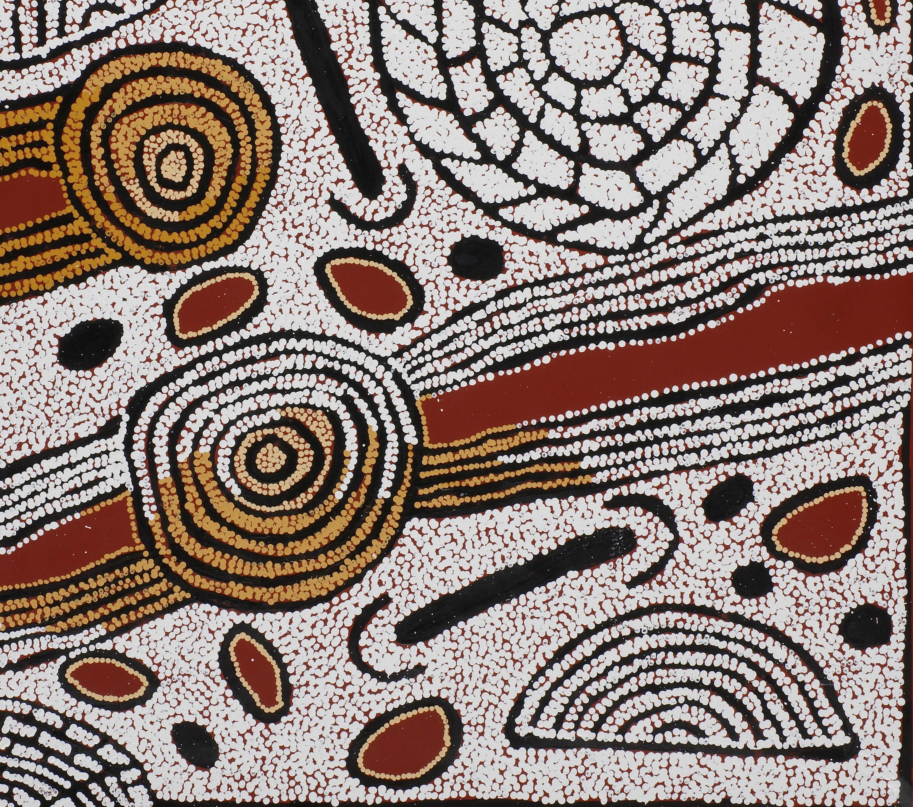 Aboriginal Painting by Ningura Napurrula For Sale 3