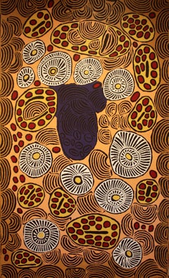 'Tingari Cycle' Australian Aboriginal Art by Ningura Napurrula