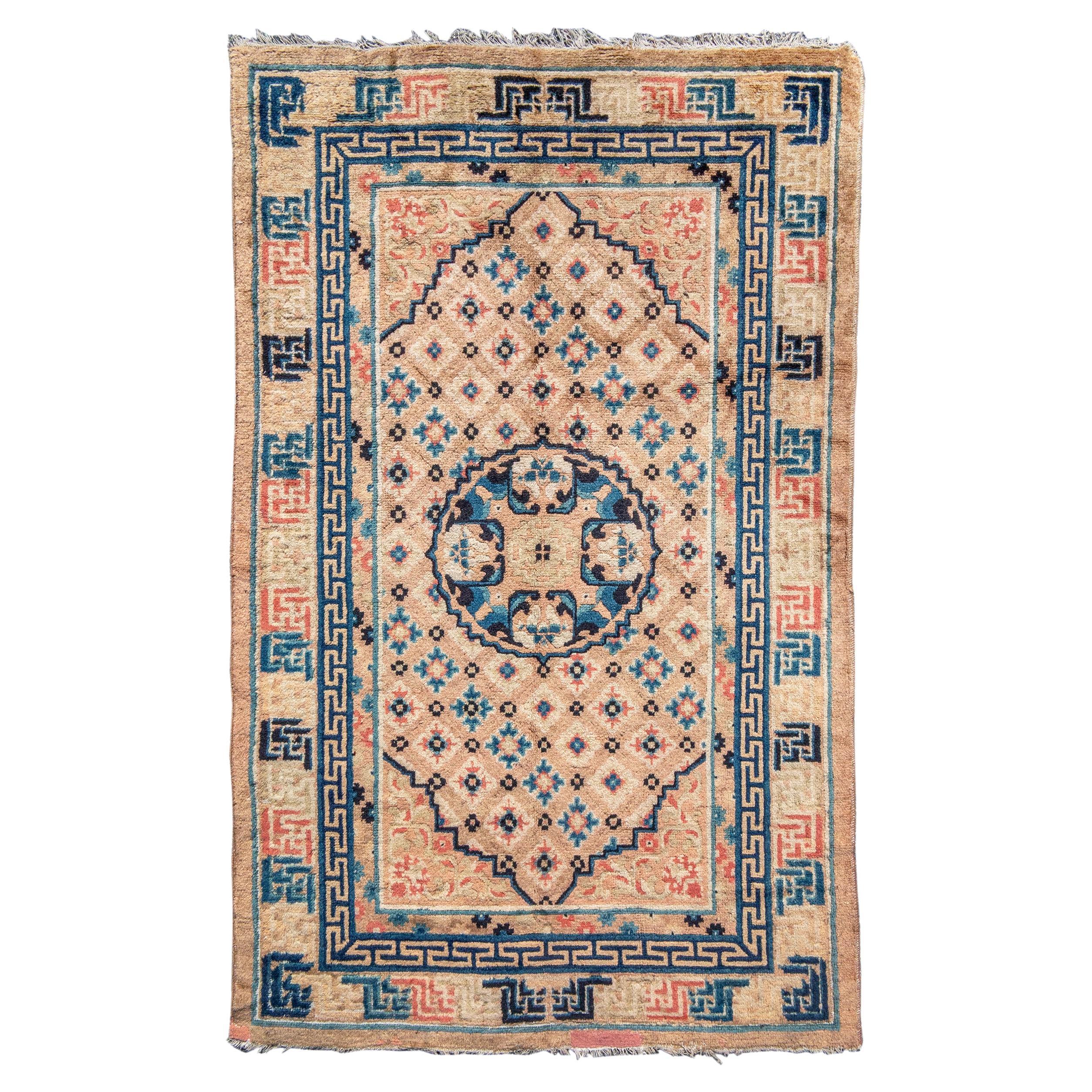 Ningxia Rug, Mid-19th Century