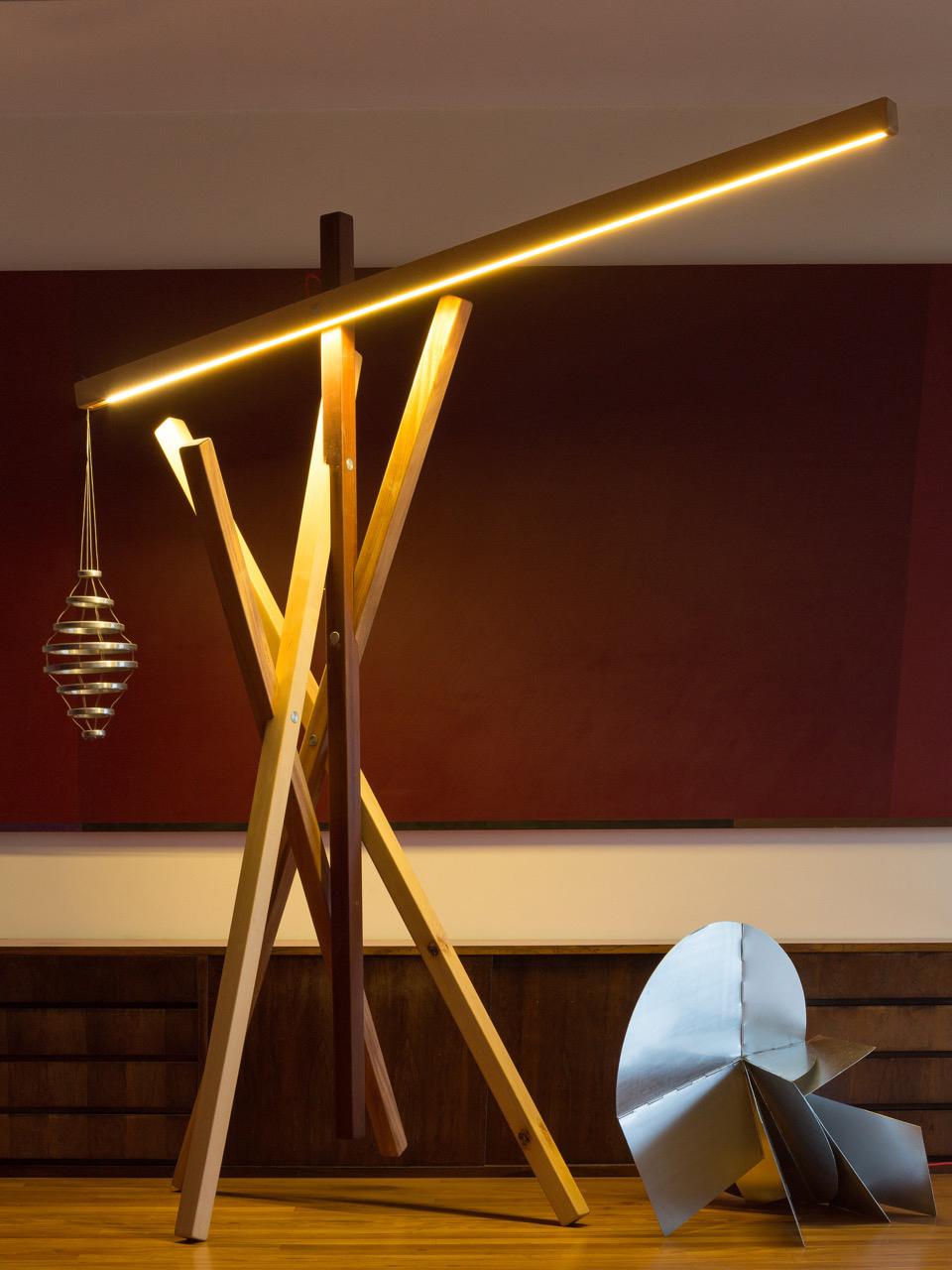 Brazilian Ninho Floor Lamp by Mameluca