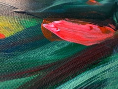 Georgian Contemporary Art by Nino Bosikashvili - Yamans Eye From the Series