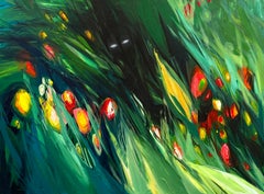 Georgian Contemporary Art by Nino Bosikashvili - Yamans Eye From the Series