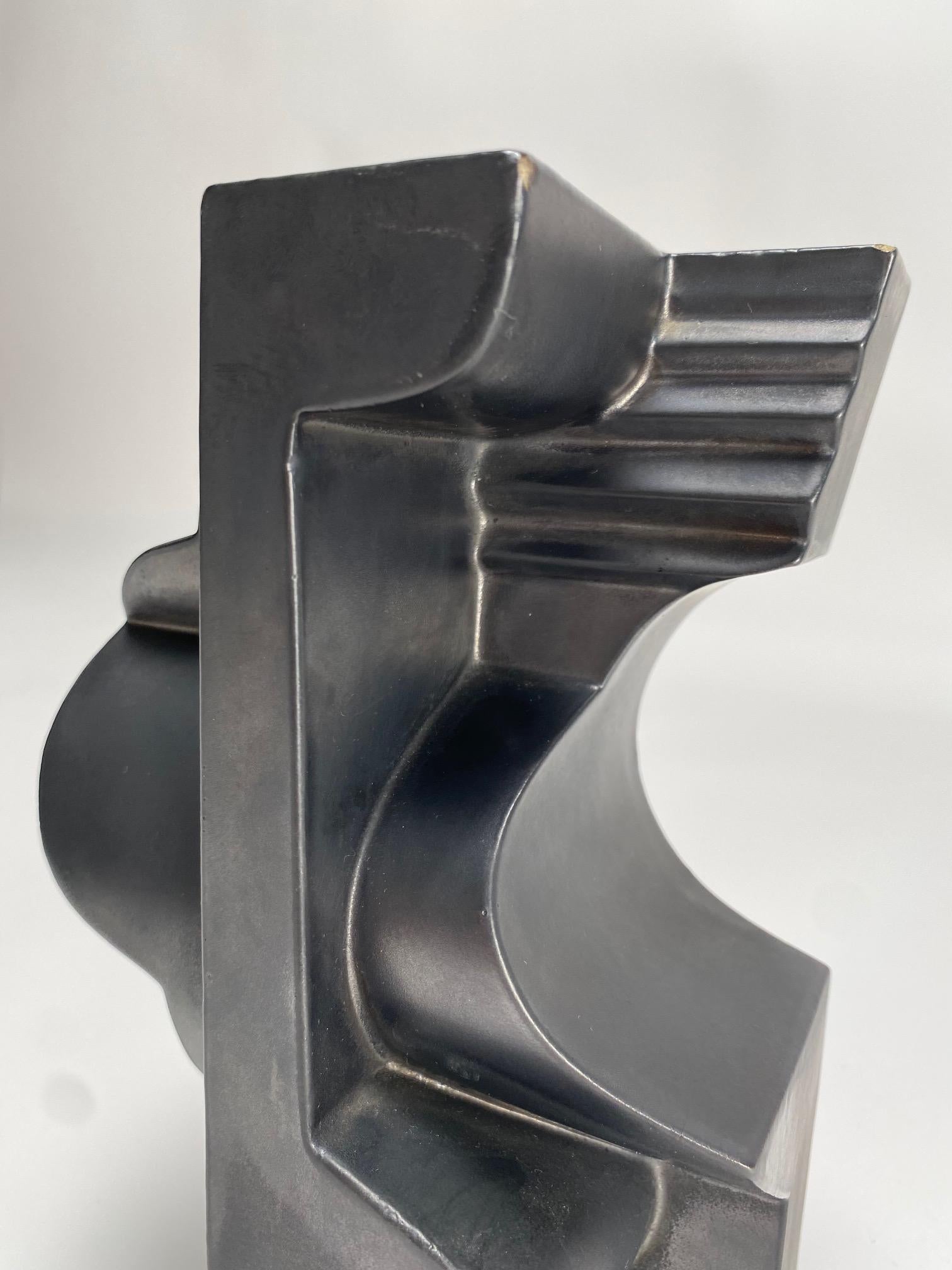 Nino Caruso, Abstract sculpture in glazed ceramic, Italy, 1974 For Sale 4