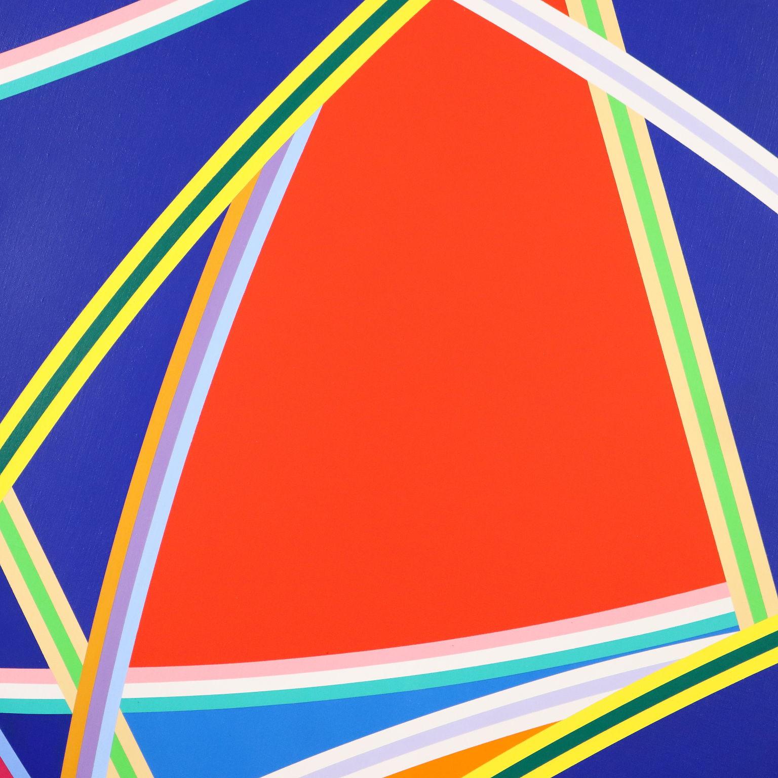 Espace Gestalt courbe 128 - Contemporain Painting par Nino di Salvatore