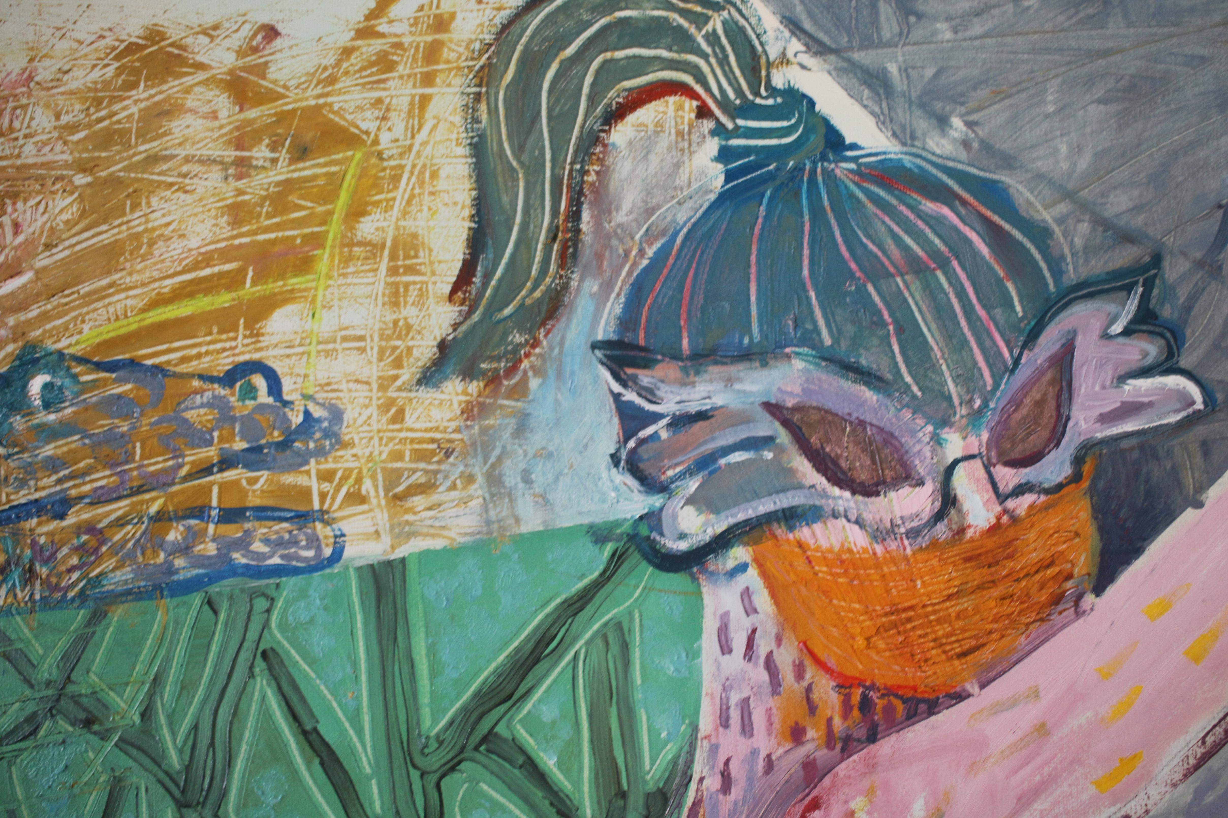 Arte georgiano contemporáneo de Nino Eliashvili - Bailarina en venta 1