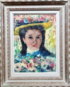 Impressionist Portrait of a Young Girl