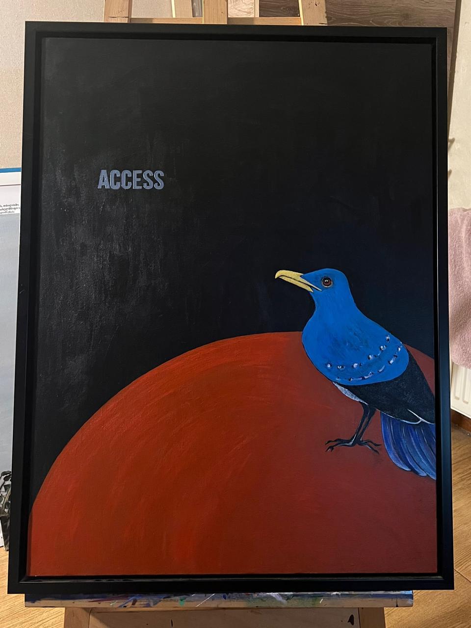 Arte contemporáneo georgiano de Nino Nasidze - Acceso en venta 1