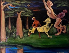 Georgian Contemporary Art by Nino Nasidze - Night Fantasy