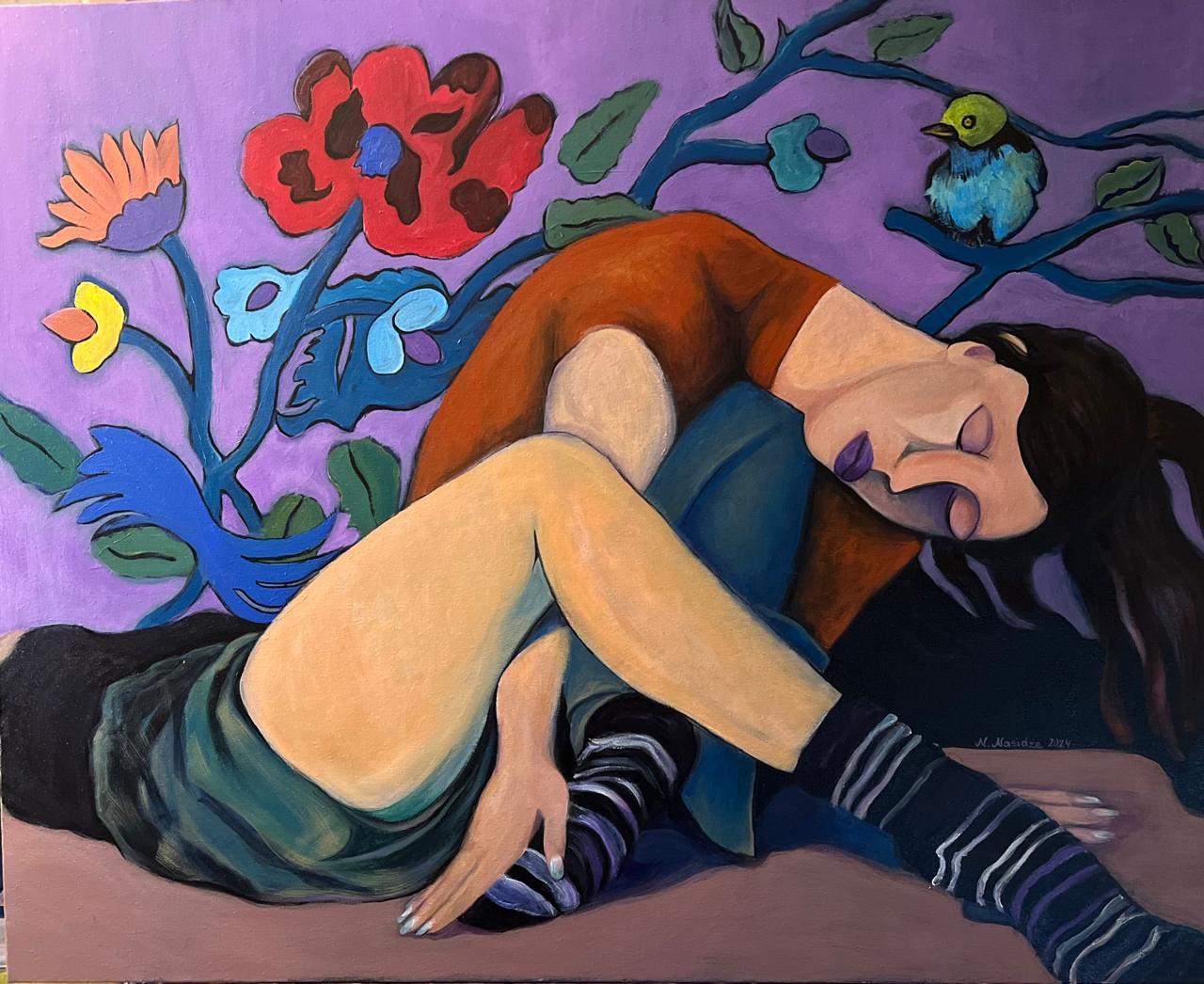 Arte contemporáneo georgiano de Nino Nasidze - Pasión