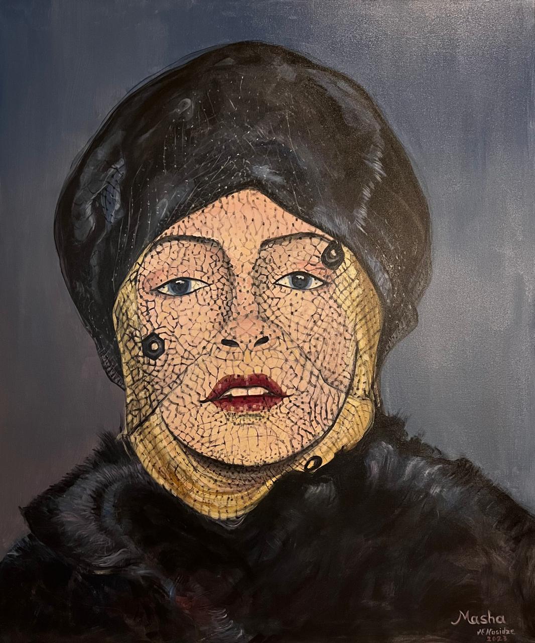 Zeitgenössische georgische Kunst von Nino Nasidze - Veiled Seduction