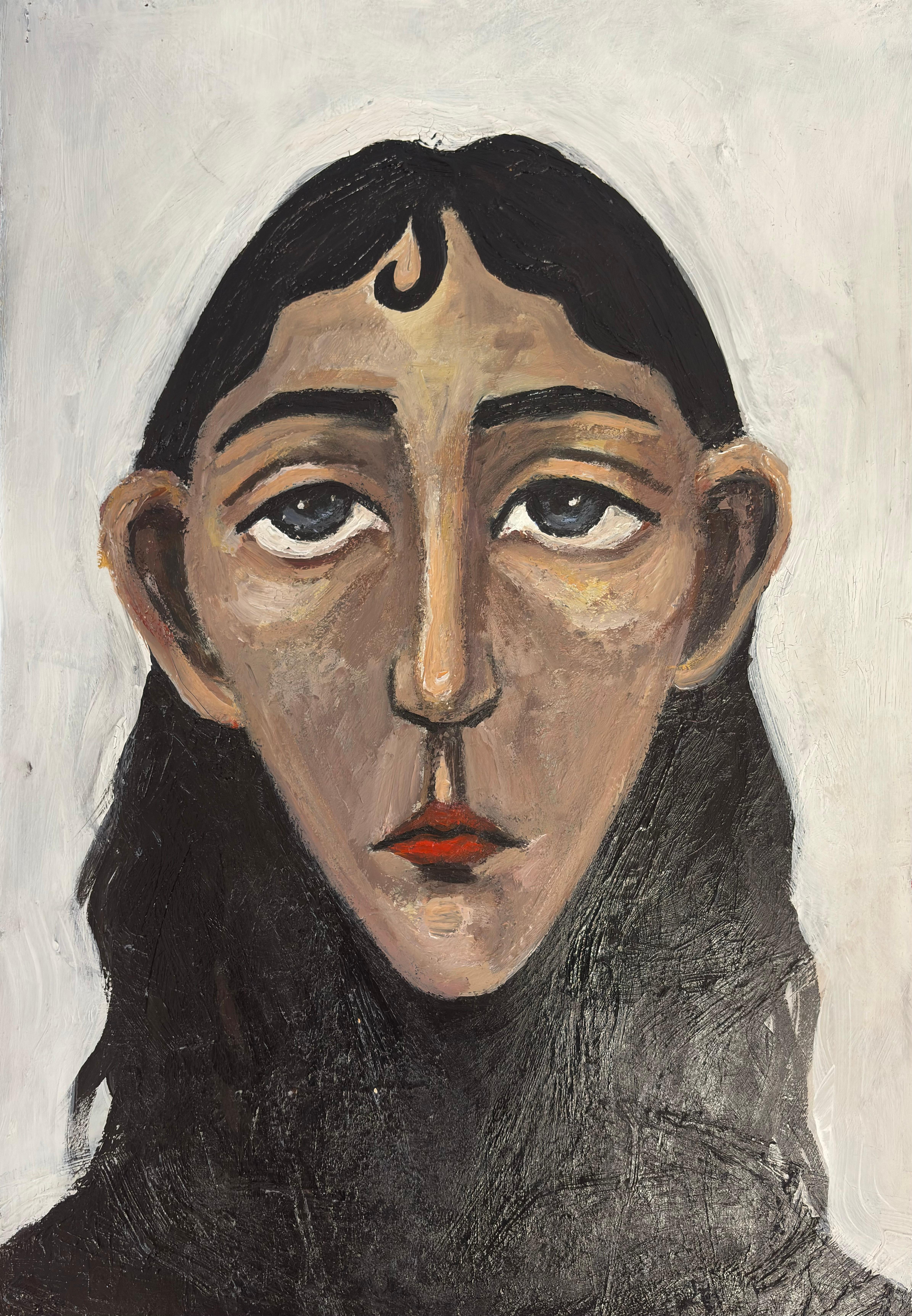 Mixed media on bristol paper

Nino Tolomashvili is a Georgian painter born in 2003 who lives and works in Tbilisi, Georgia. After completing her schooling, she pursued her studies at the Tbilisi State Academy of Arts. While focusing on painting, she