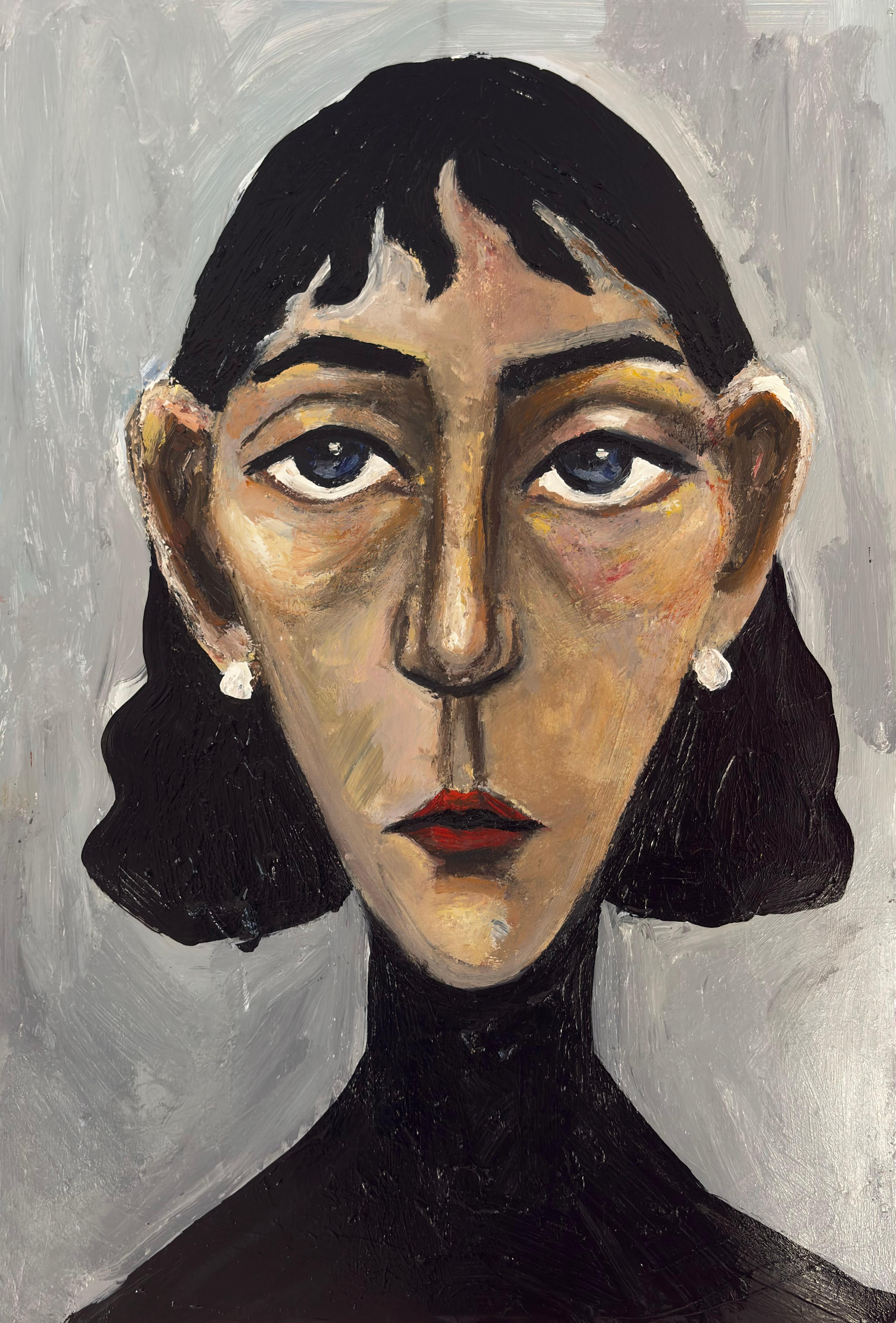 Mixed media on paper

Nino Tolomashvili is a Georgian painter born in 2003 who lives and works in Tbilisi, Georgia. After completing her schooling, she pursued her studies at the Tbilisi State Academy of Arts. While focusing on painting, she