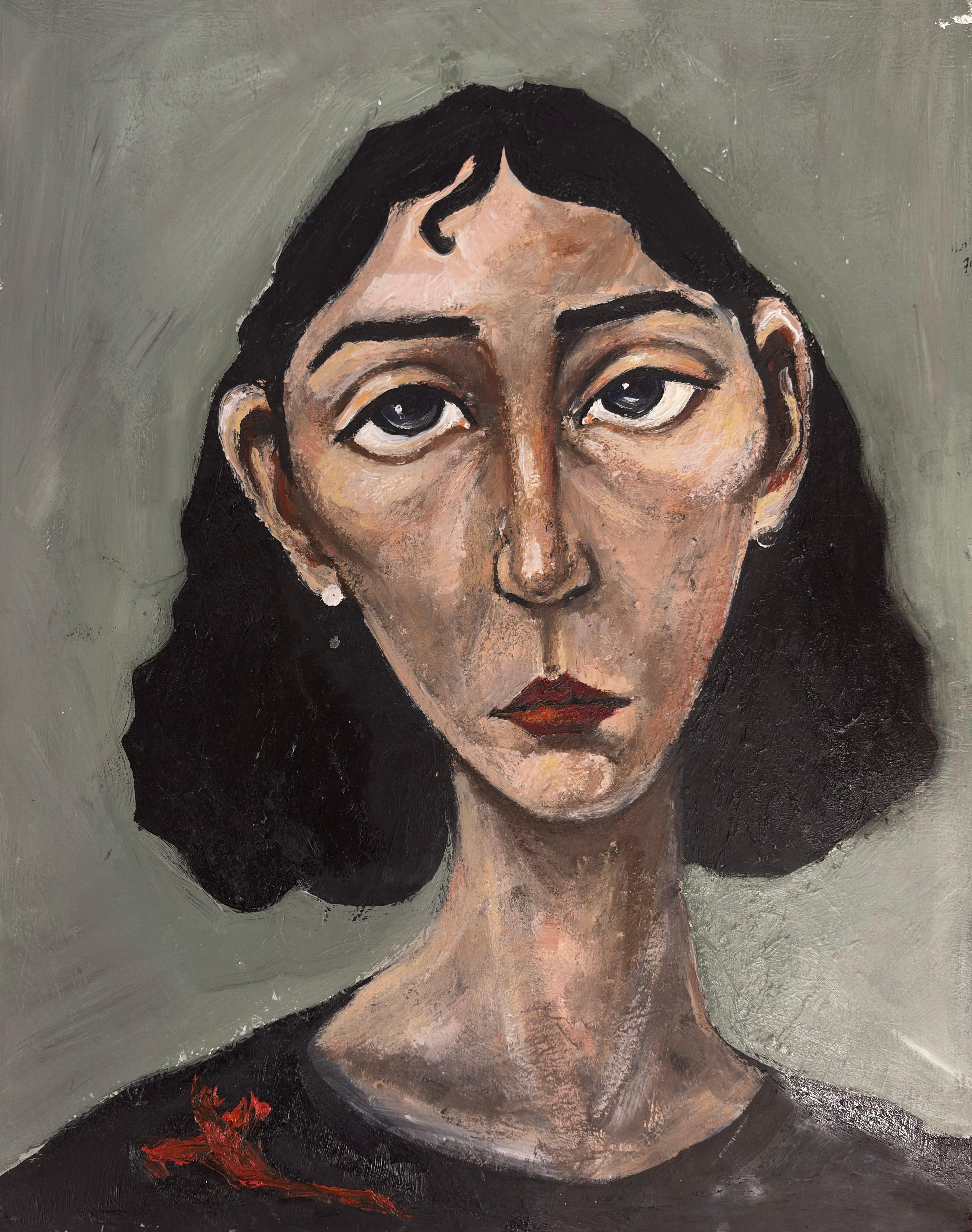 Mixed media on bristol paper

Nino Tolomashvili is a Georgian painter born in 2003 who lives and works in Tbilisi, Georgia. After completing her schooling, she pursued her studies at the Tbilisi State Academy of Arts. While focusing on painting, she
