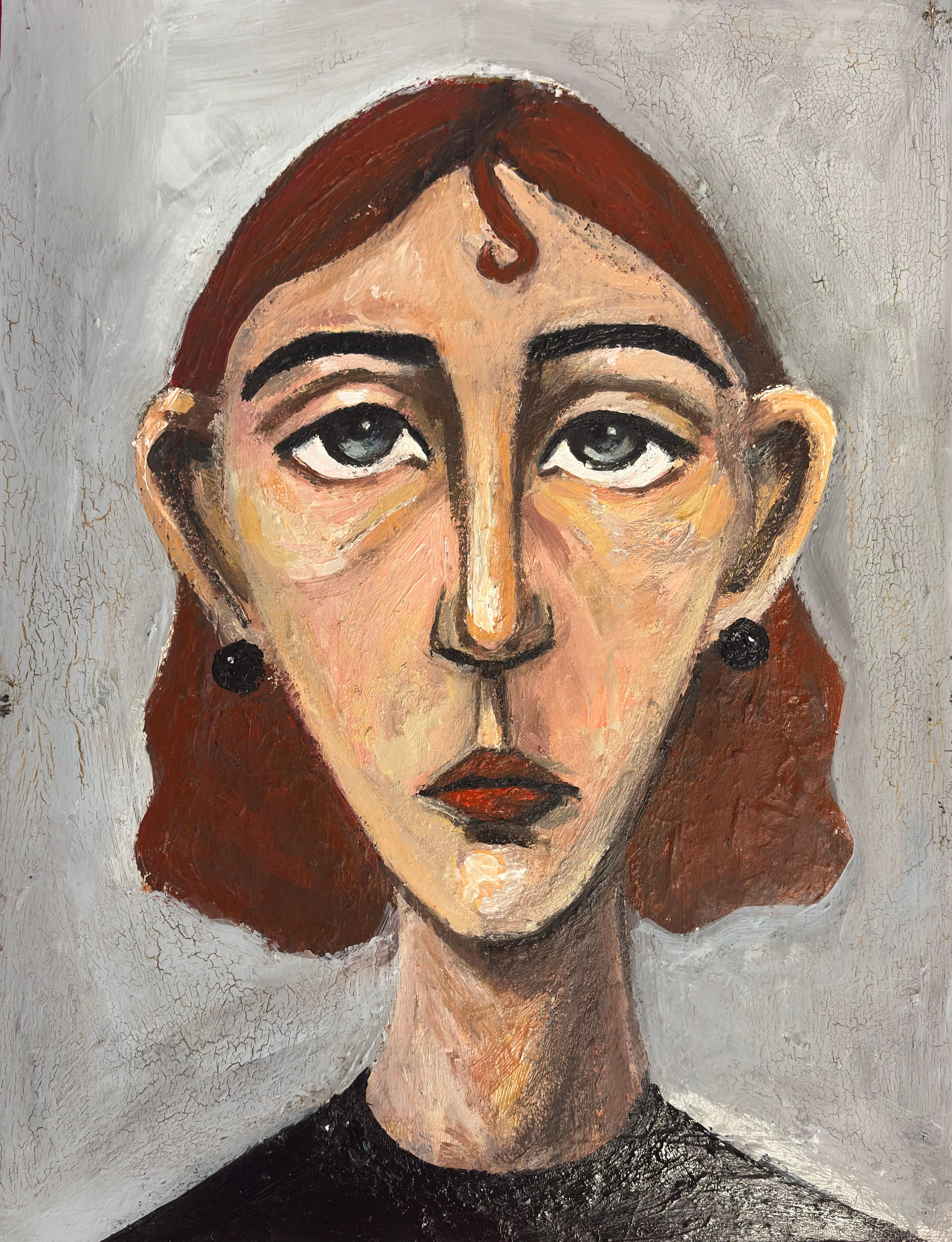 Mixed media on bristol paper

Nino Tolomashvili is a Georgian painter born in 2003 who lives and works in Tbilisi, Georgia. After completing her schooling, she pursued her studies at the Tbilisi State Academy of Arts. While focusing on painting, she