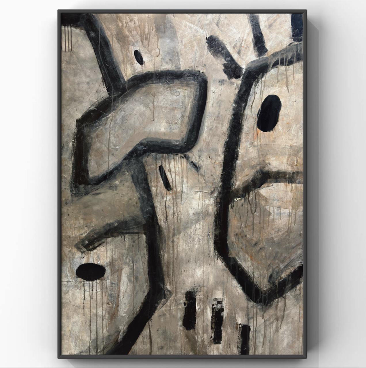 Acrylic on canvas 

Nino Tolomashvili is a Georgian painter born in 2003 who lives and works in Tbilisi, Georgia. After completing her schooling, she pursued her studies at the Tbilisi State Academy of Arts. While focusing on painting, she developed