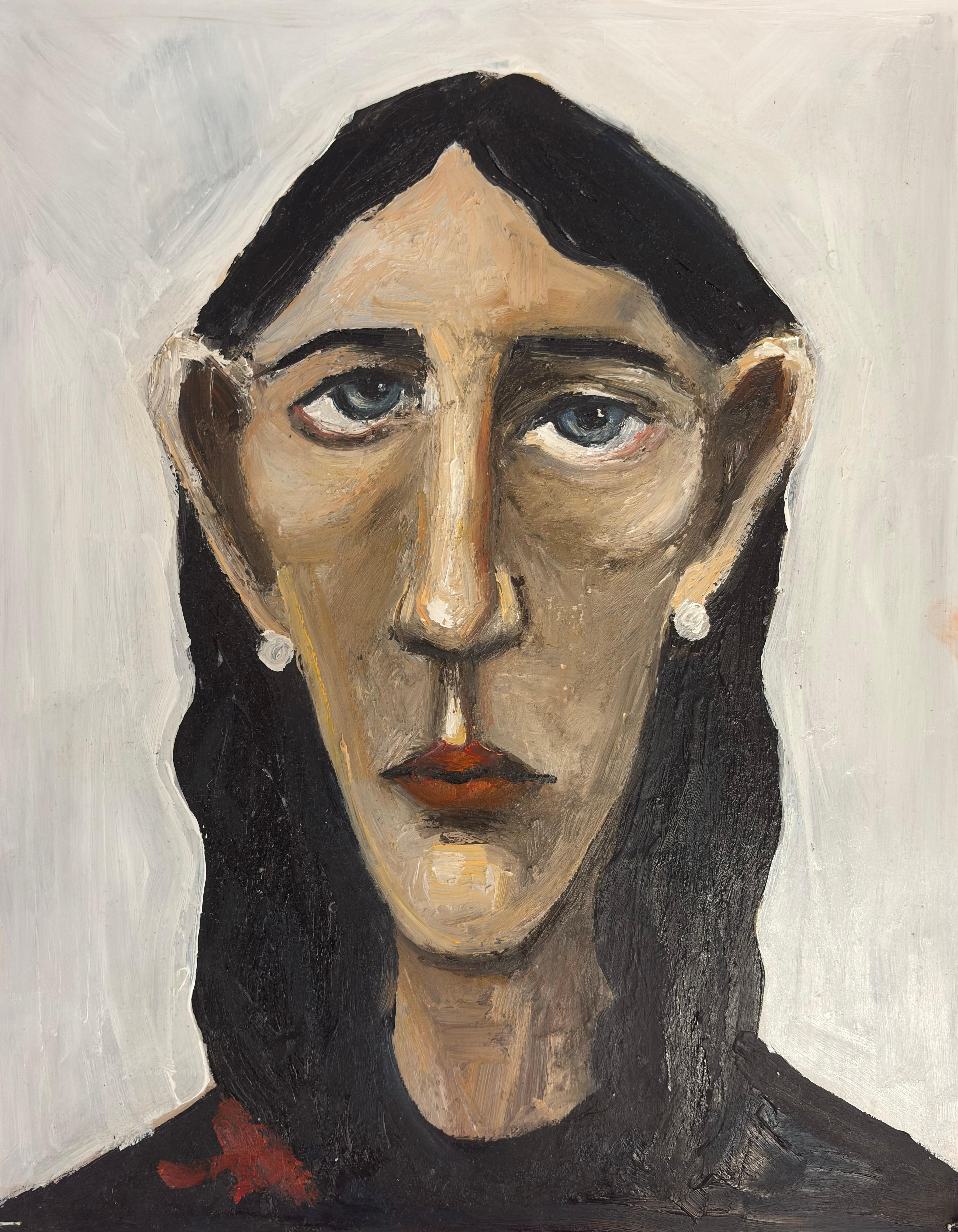 Mixed media on bristol paper

Nino Tolomashvili is a Georgian painter born in 2003 who lives and works in Tbilisi, Georgia. After completing her schooling, she pursued her studies at the Tbilisi State Academy of Arts. While focusing on painting, she