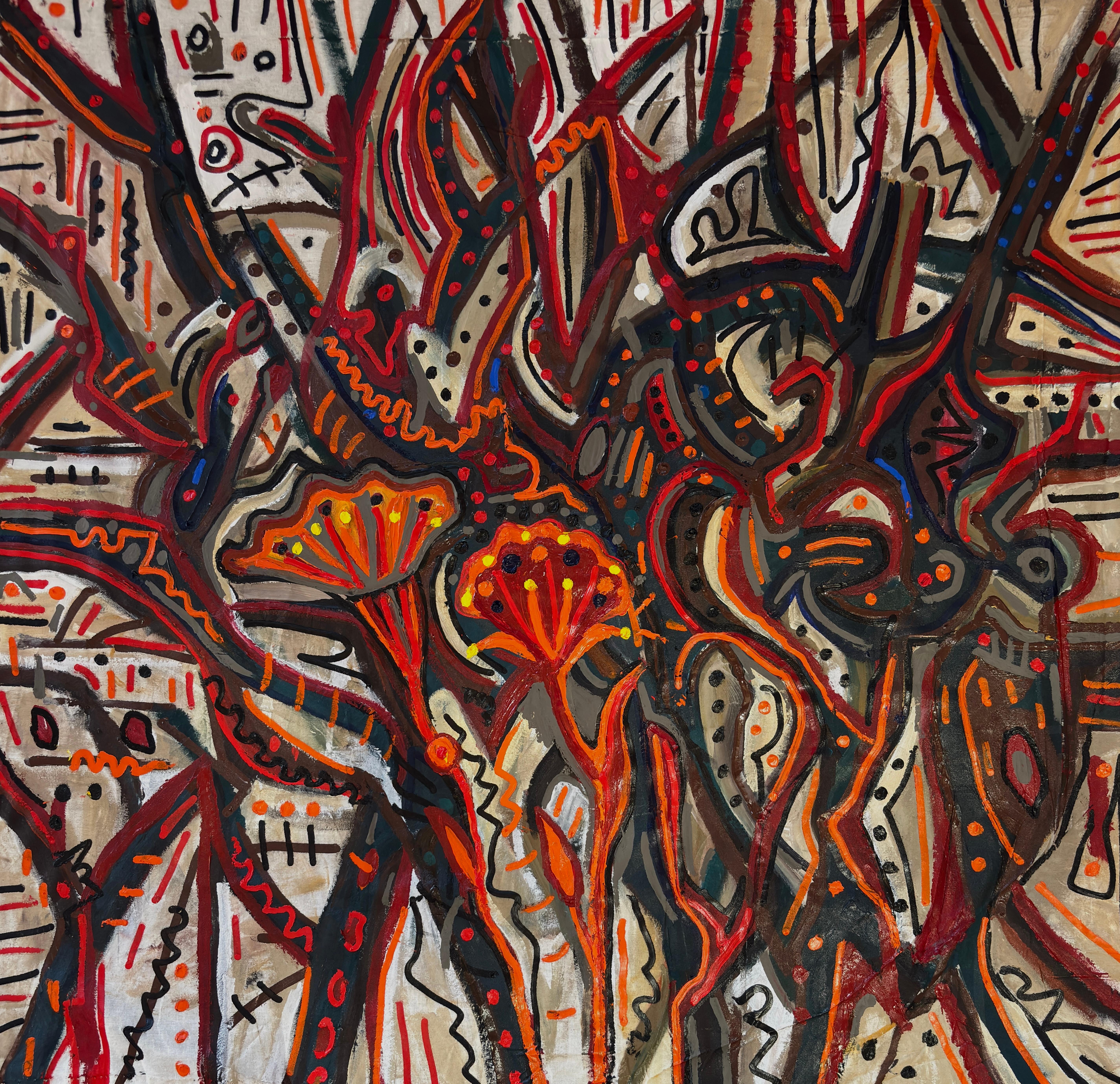 Georgian Contemporary Art by Nino Tolomashvili - Untitled 9 For Sale 2