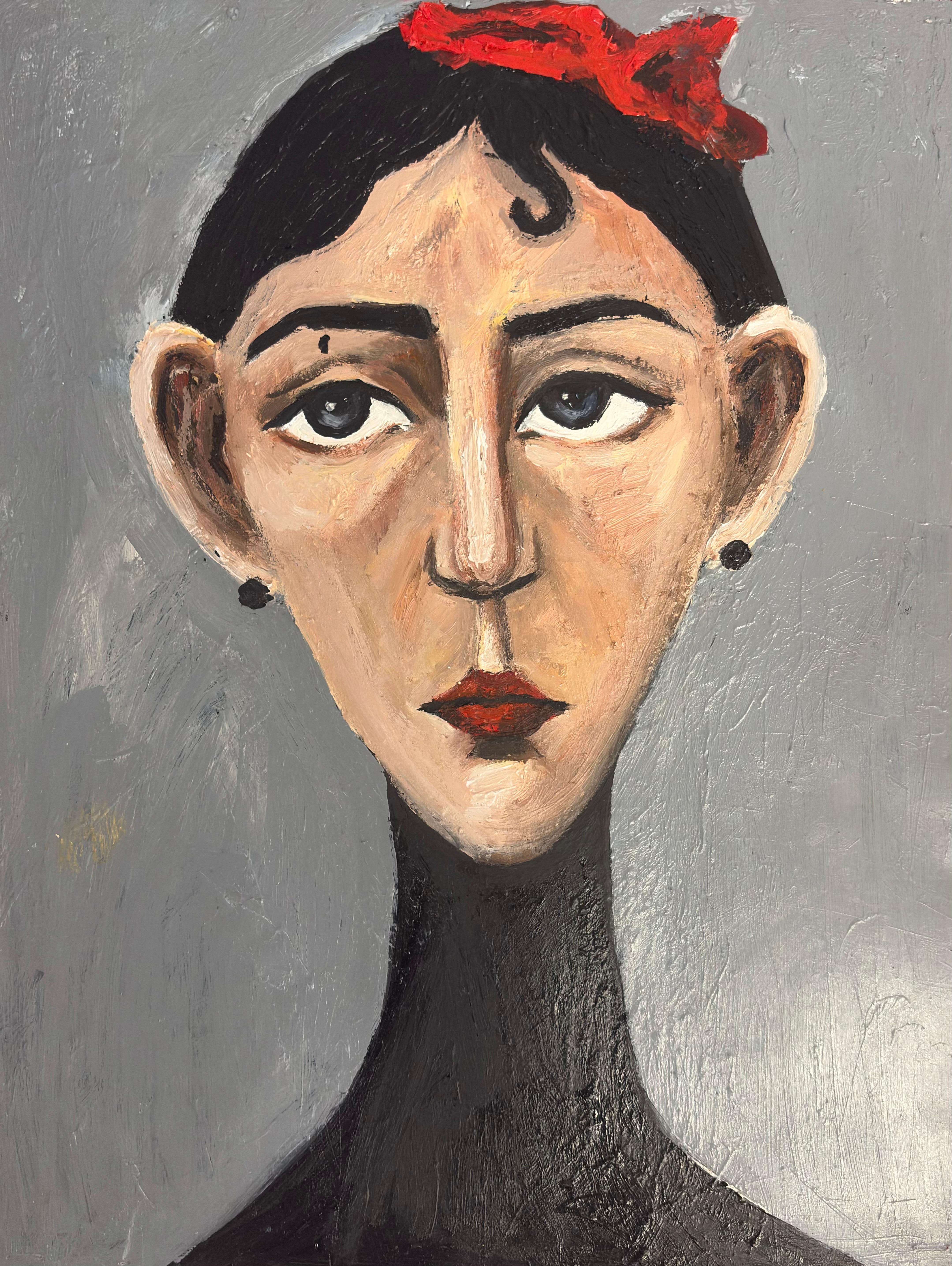 Mixed media on bristol paper

Nino Tolomashvili is a Georgian painter born in 2003 who lives and works in Tbilisi, Georgia. After completing her schooling, she pursued her studies at the Tbilisi State Academy of Arts. While focusing on painting, she