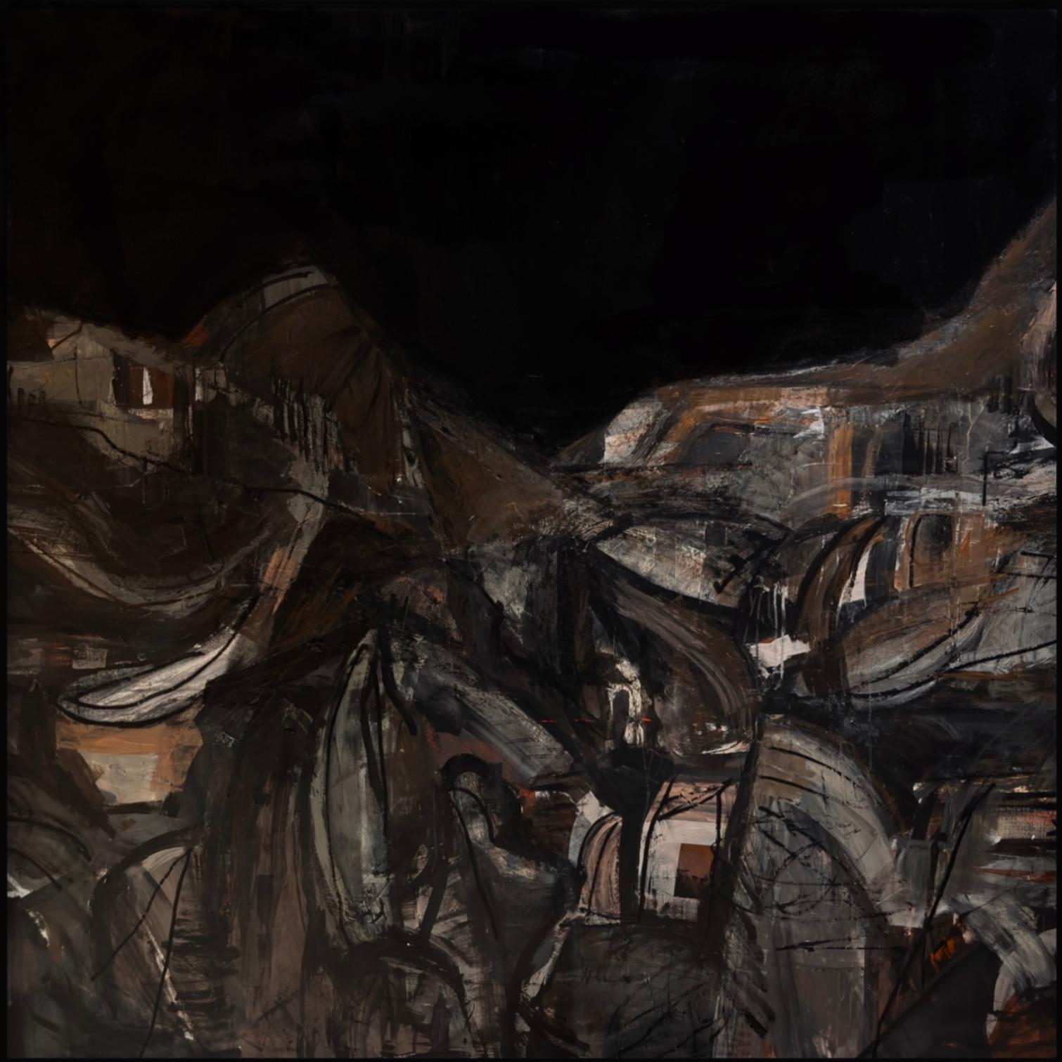 Mixed media on canvas

Nino Tolomashvili is a Georgian painter born in 2003 who lives and works in Tbilisi, Georgia. After completing her schooling, she pursued her studies at the Tbilisi State Academy of Arts. While focusing on painting, she