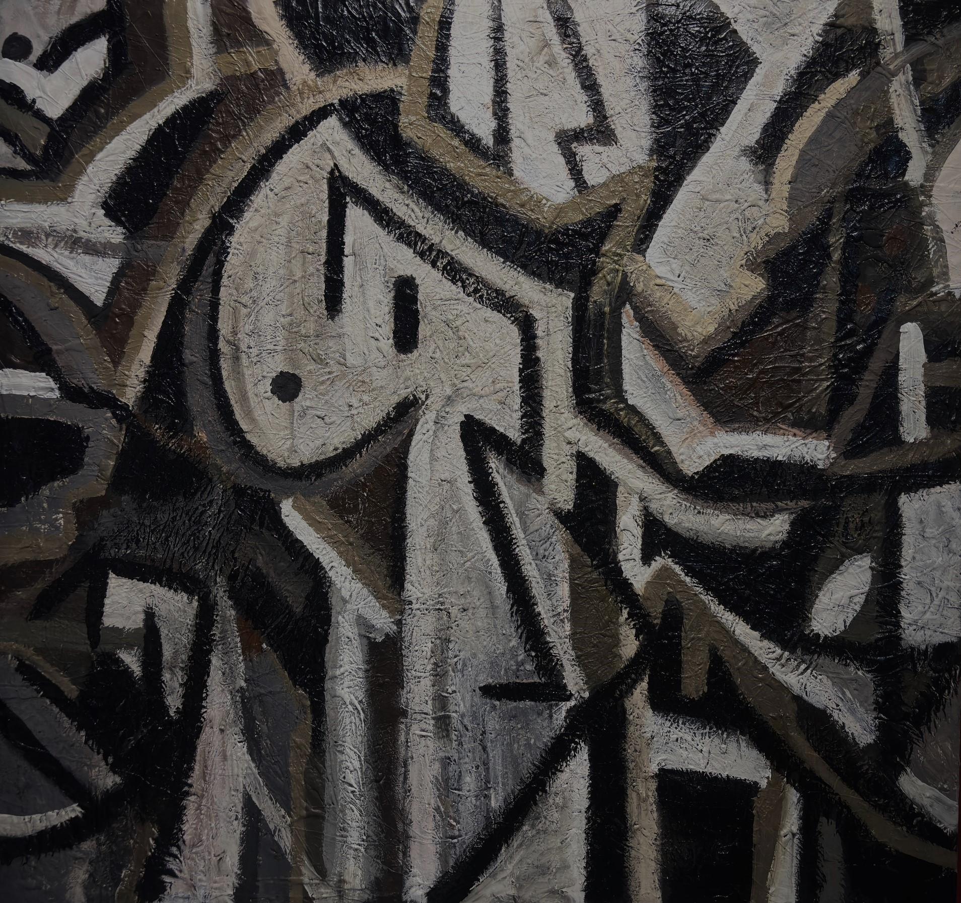 Mixed media on canvas

Nino Tolomashvili is a Georgian painter born in 2003 who lives and works in Tbilisi, Georgia. After completing her schooling, she pursued her studies at the Tbilisi State Academy of Arts. While focusing on painting, she