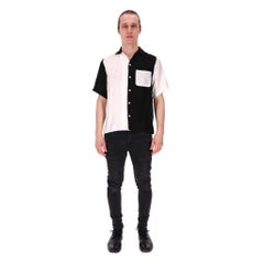 Nipoaloha Colour-Block Silk Jacquard Shirt