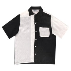Nipoaloha Colour-Block Silk Jacquard Shirt
