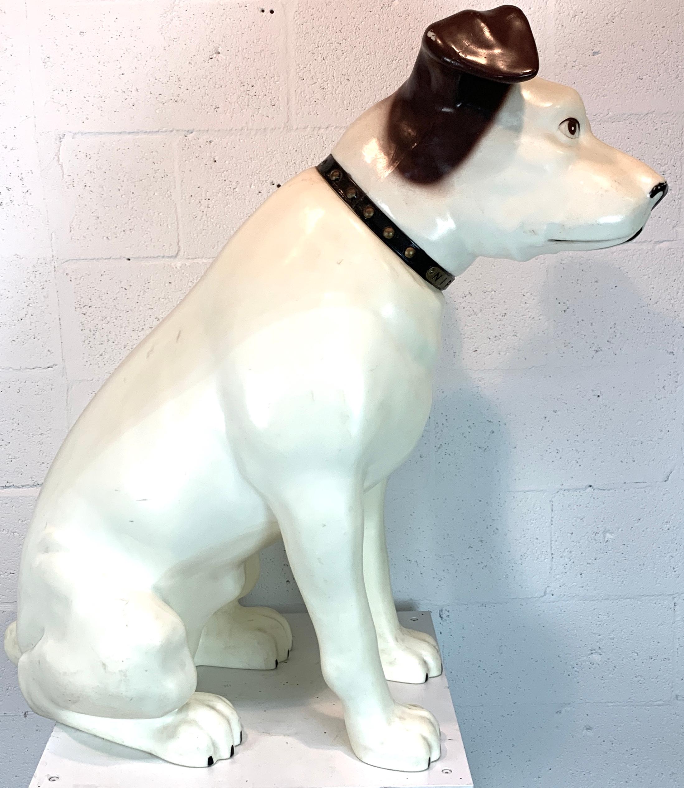 American Nipper- His Masters Voice, RCA Trademark Store Display