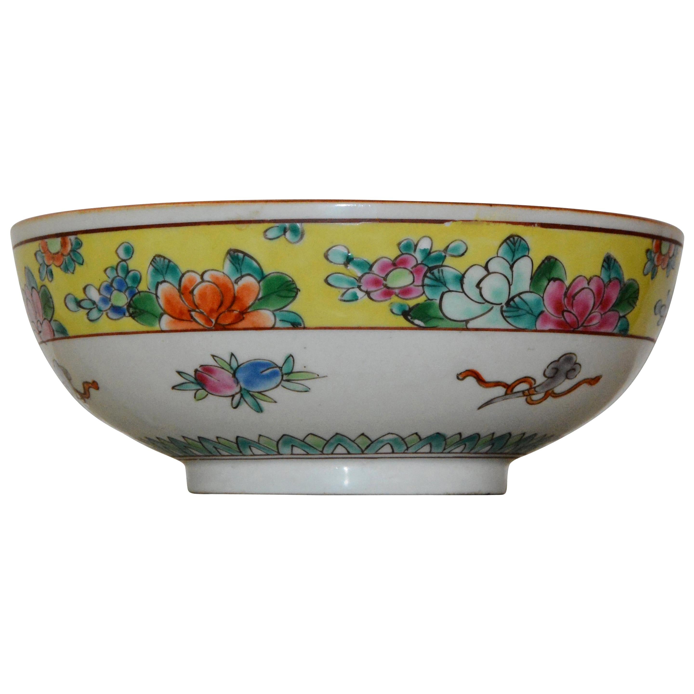 Nippon Porcelain Asian Bowl For Sale