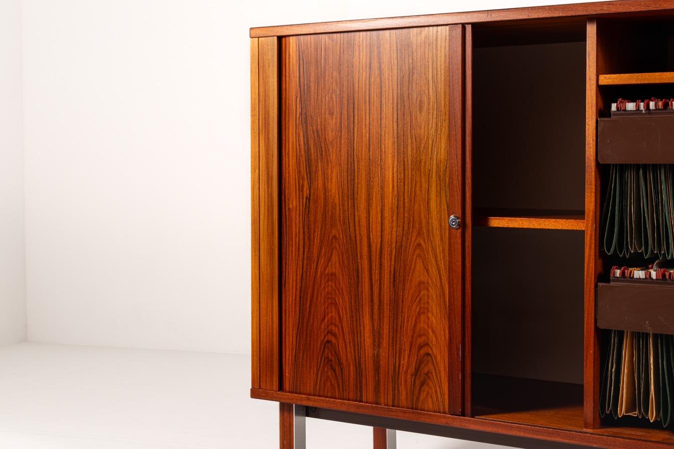 NIPU Danish Rosewood Cabinet – Mid-Century Modern Design For Sale 1