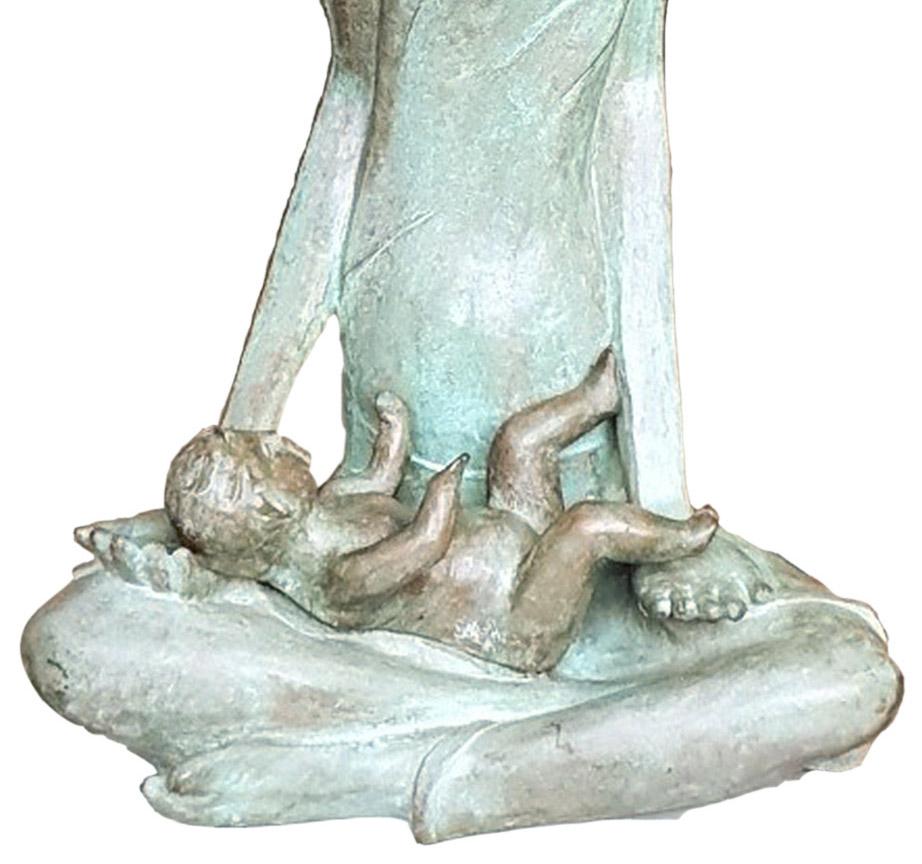 famous mother and child sculpture