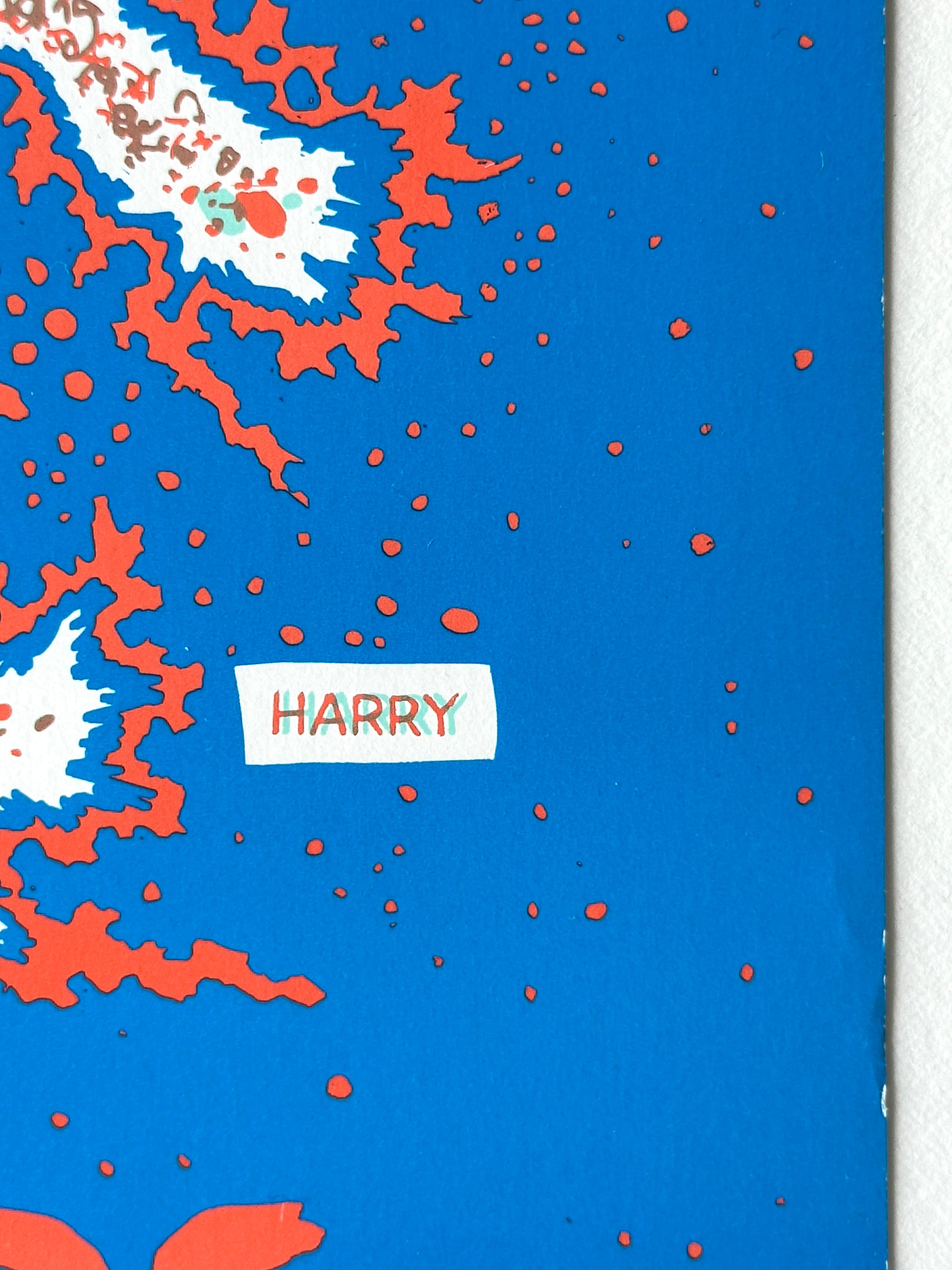 Nirvana Original Konzertplakat für das Oakland Coliseum, Kalifornien, 1993 im Angebot 1