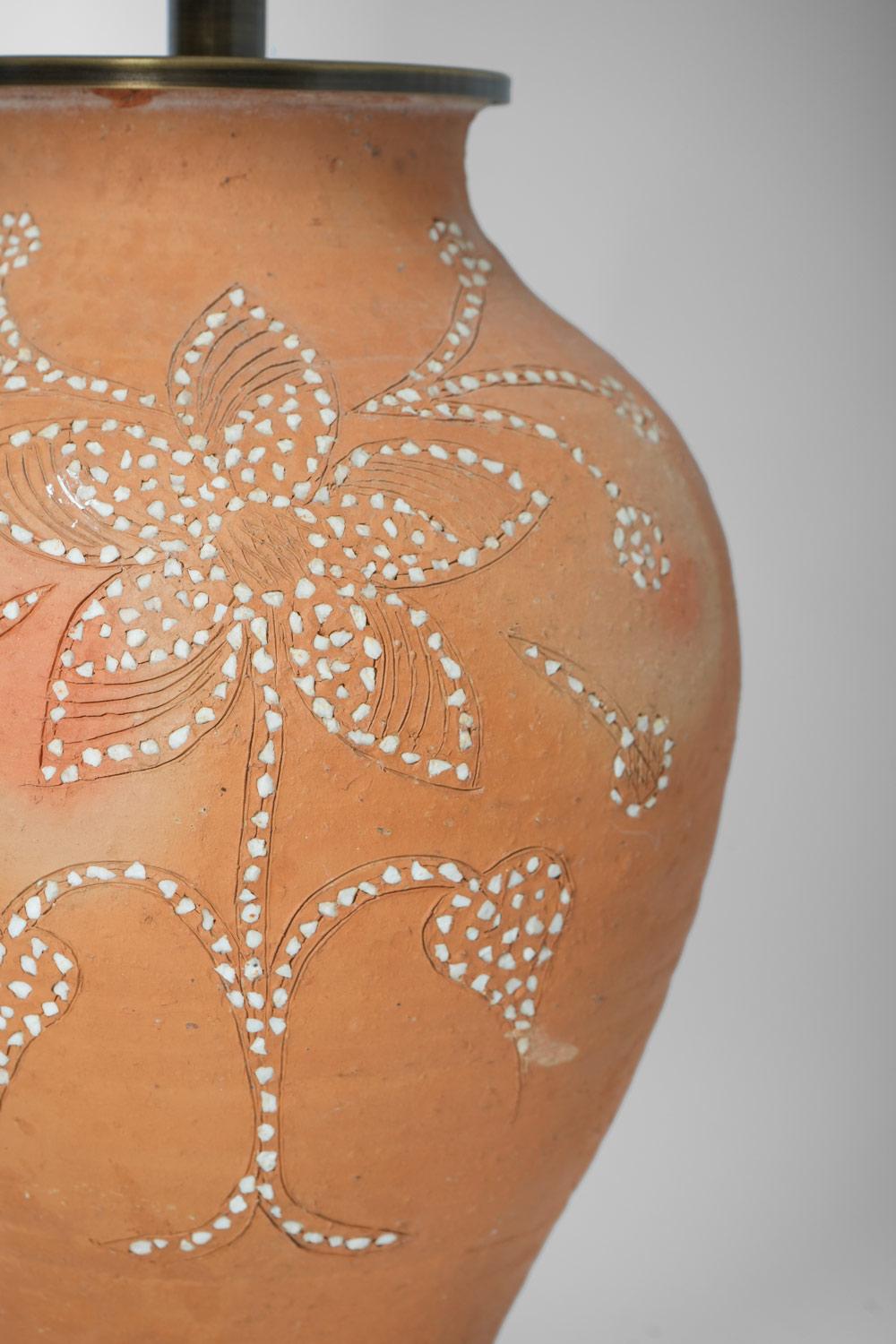 Lampada in terracotta Nisa, anni '70 In condizioni ottime in vendita a Lisboa, PT