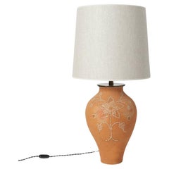 Nisa, Terrakotta-Lampe, 1970er-Jahre