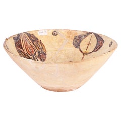Nishapur Pottery Artichoke Pattern Bowl