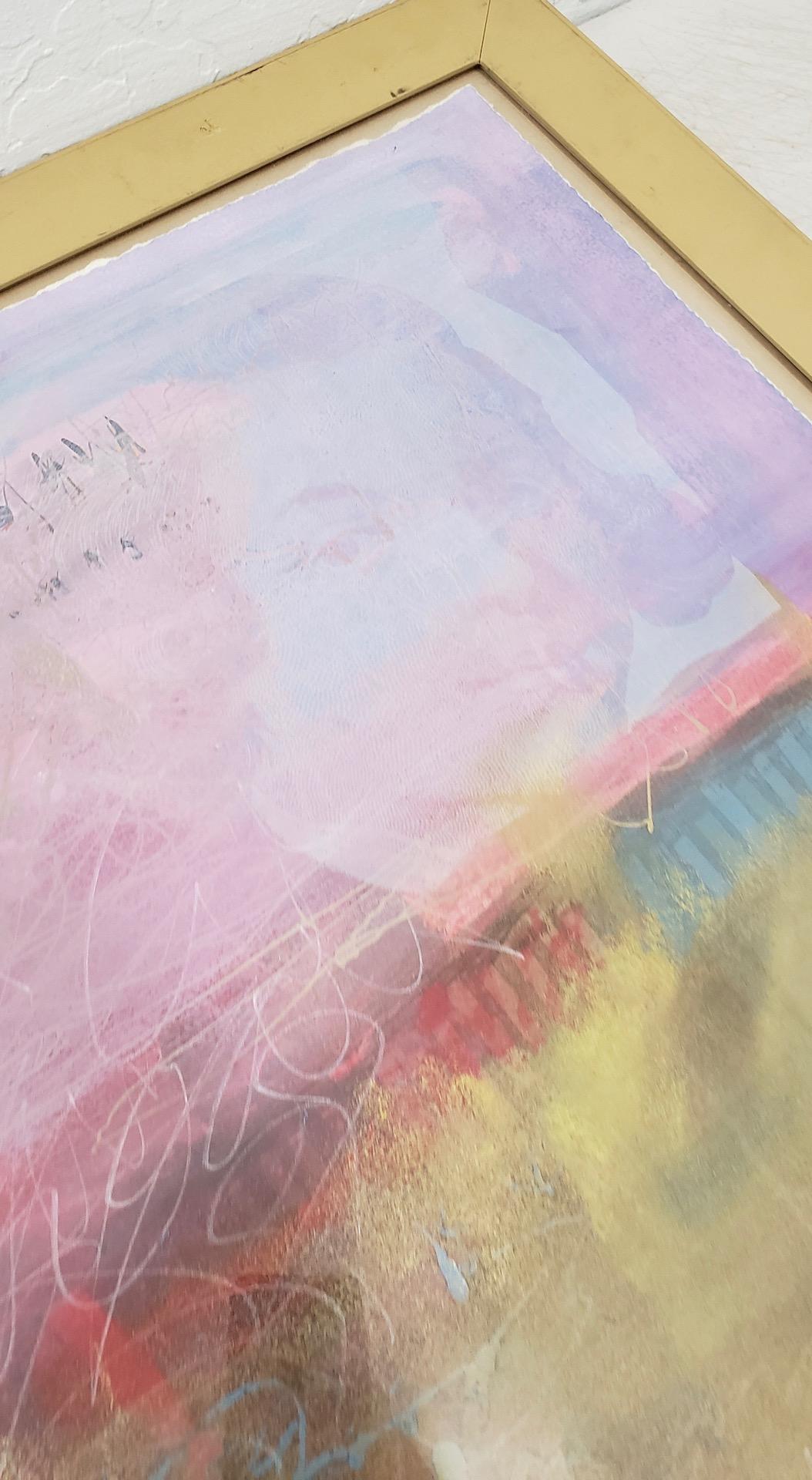 woman on fire painting engel