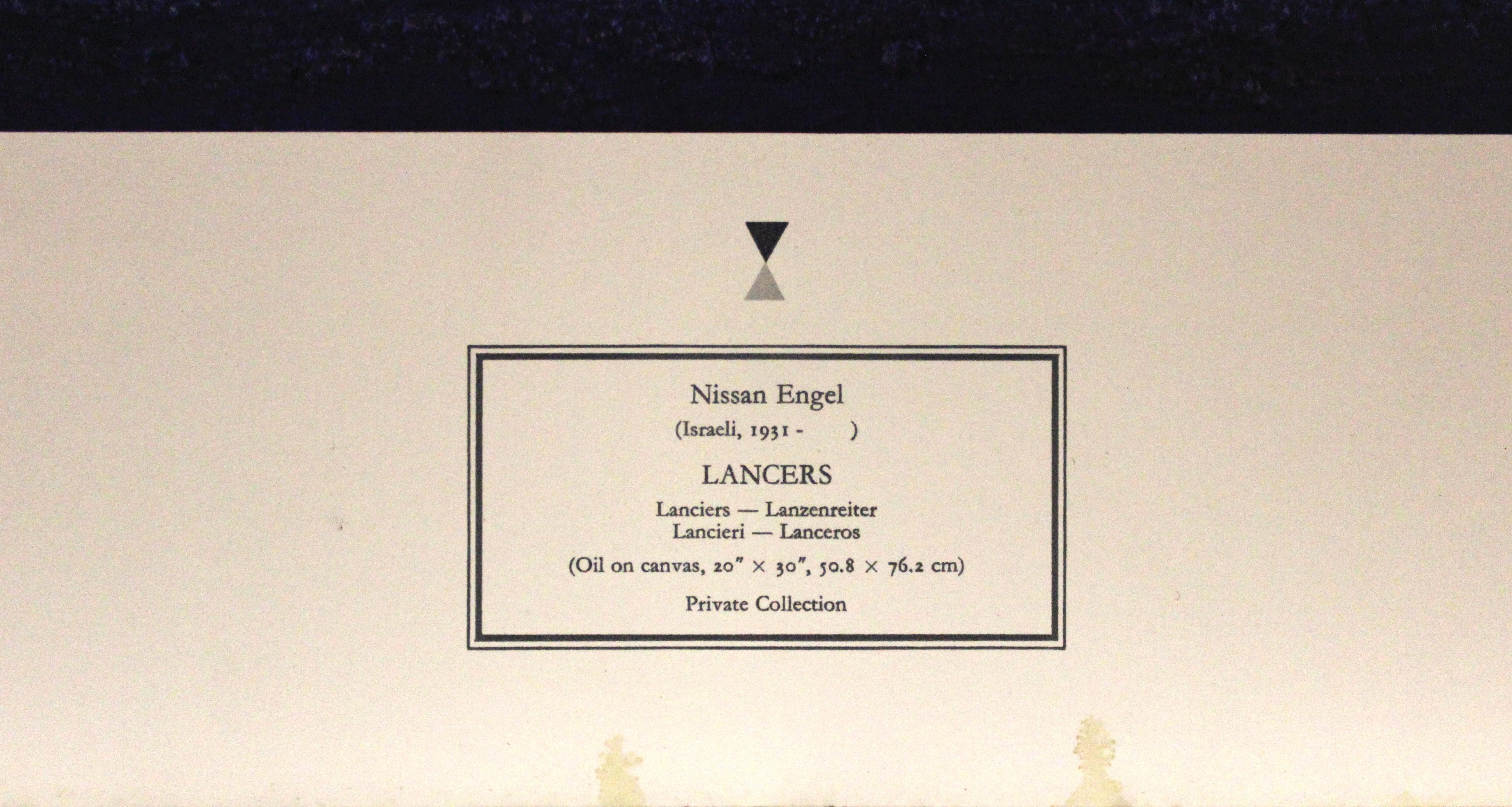 Lancers-Poster. New York Graphic Society Ltd. Impreso en Suiza - Print de Nissan Engel