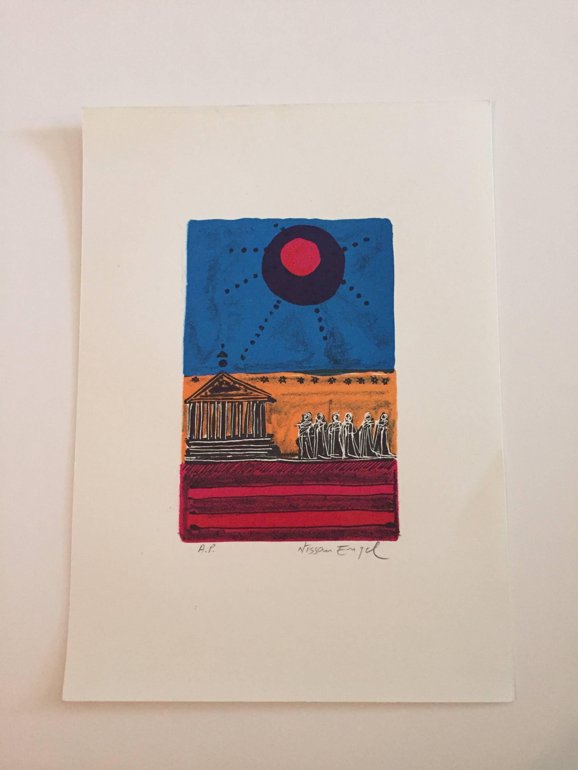 Untitled – Print von Nissan Engel